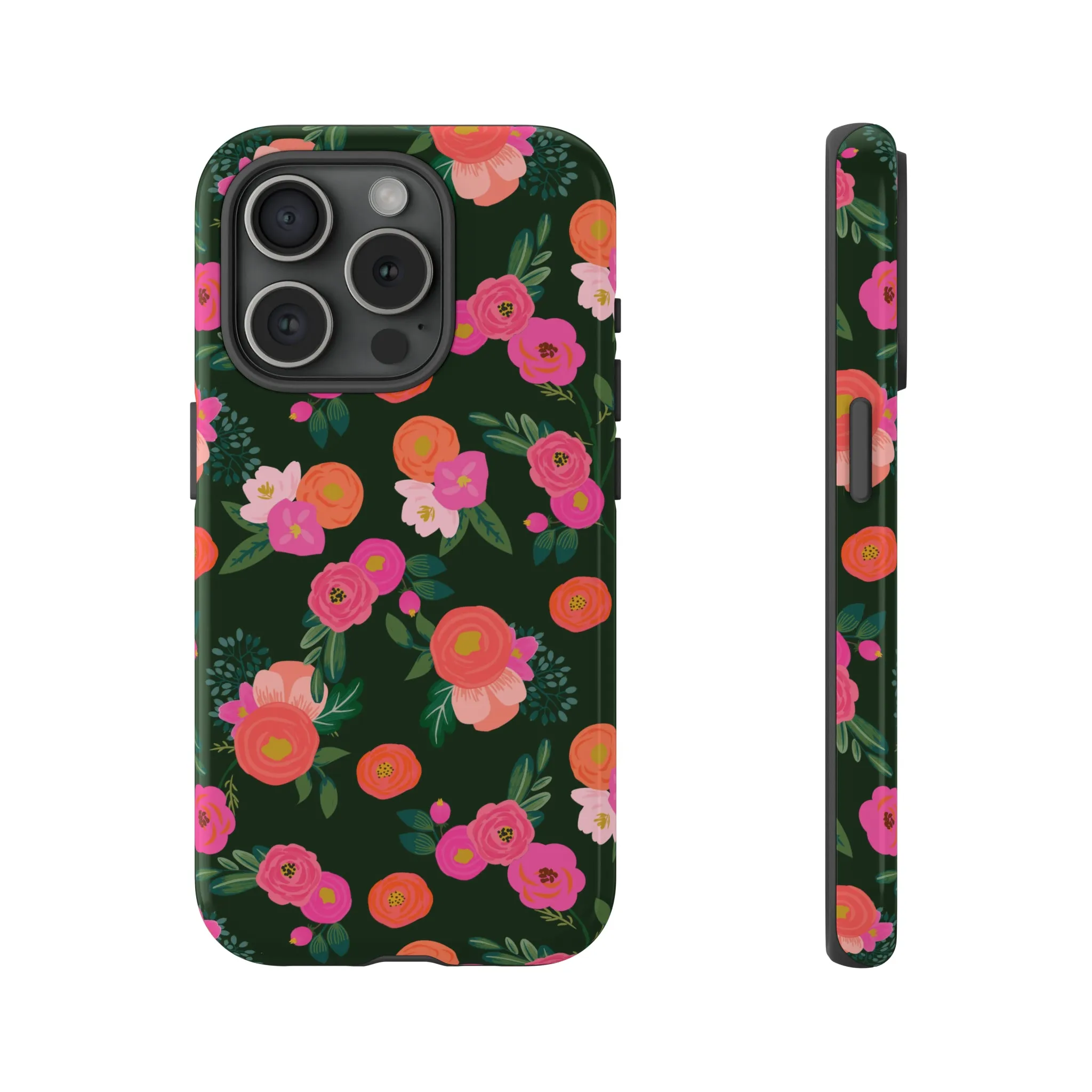 Miss Kit Floral Tough Phone Case