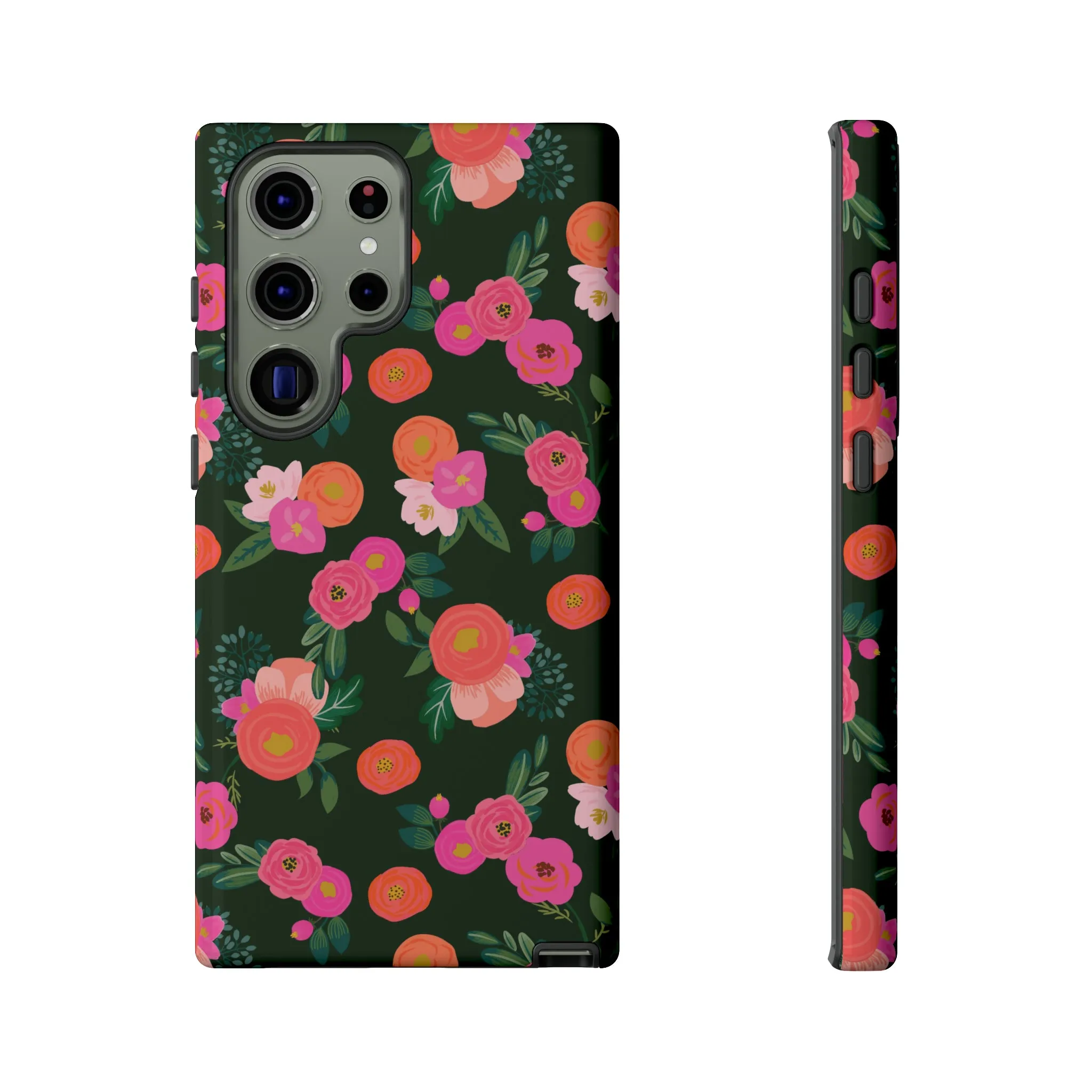 Miss Kit Floral Tough Phone Case