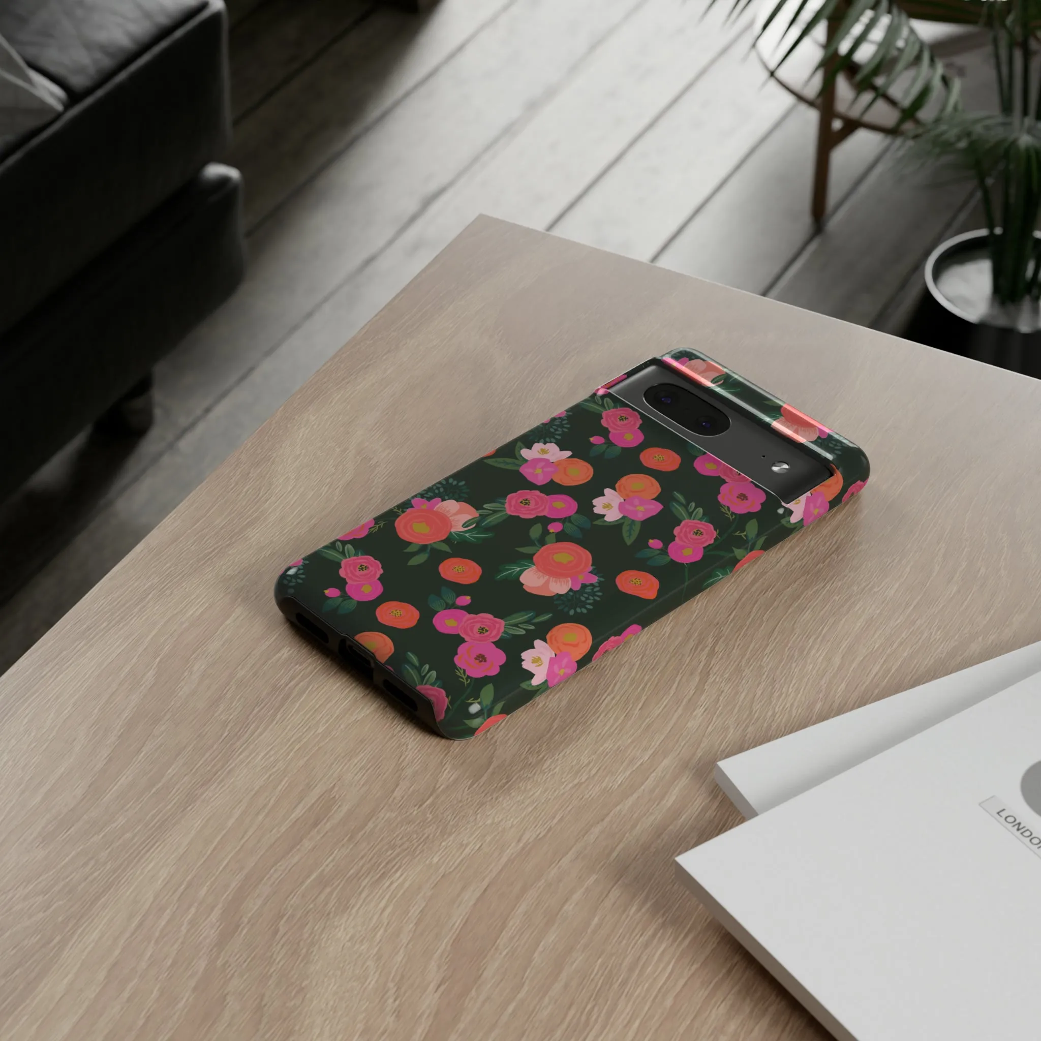 Miss Kit Floral Tough Phone Case