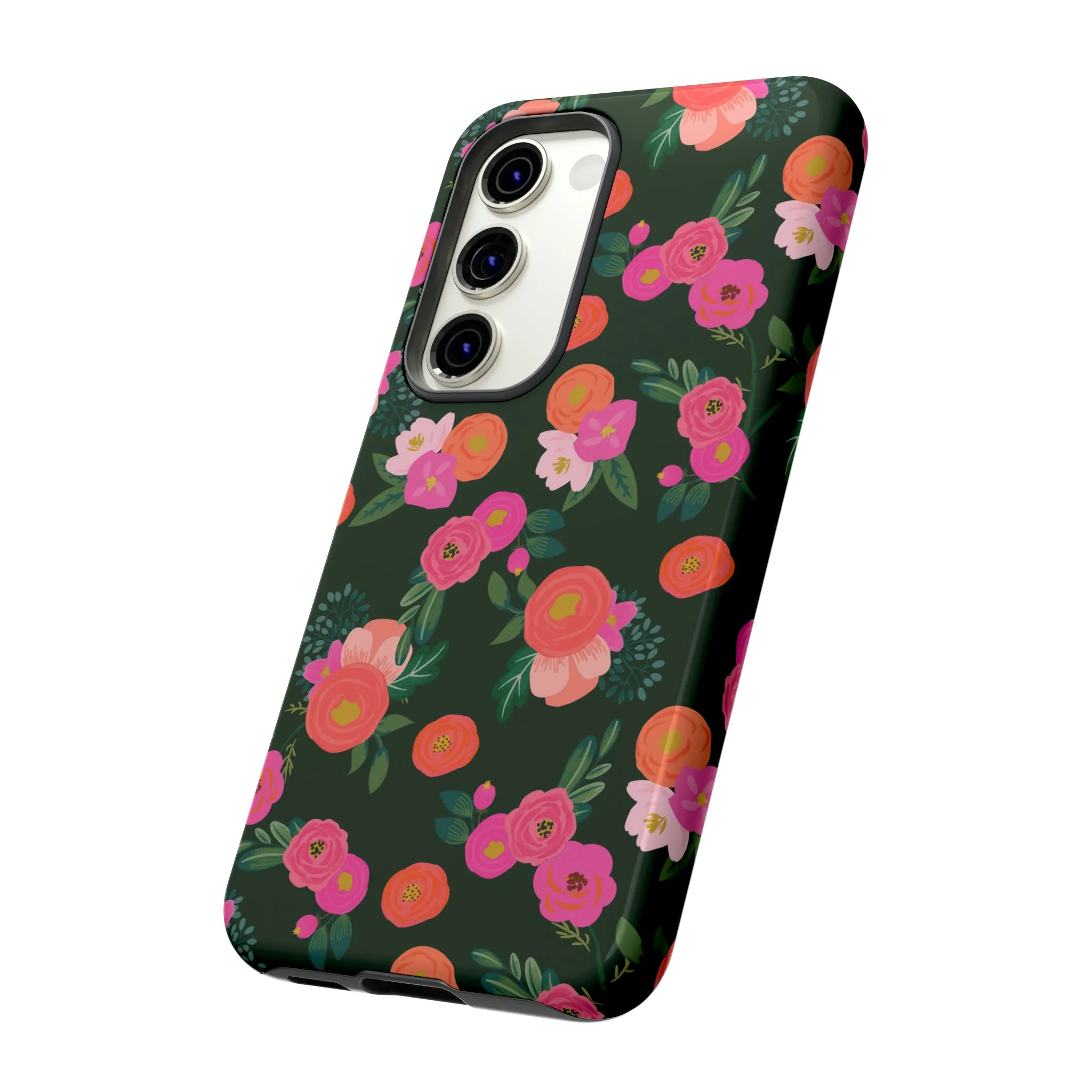 Miss Kit Floral Tough Phone Case