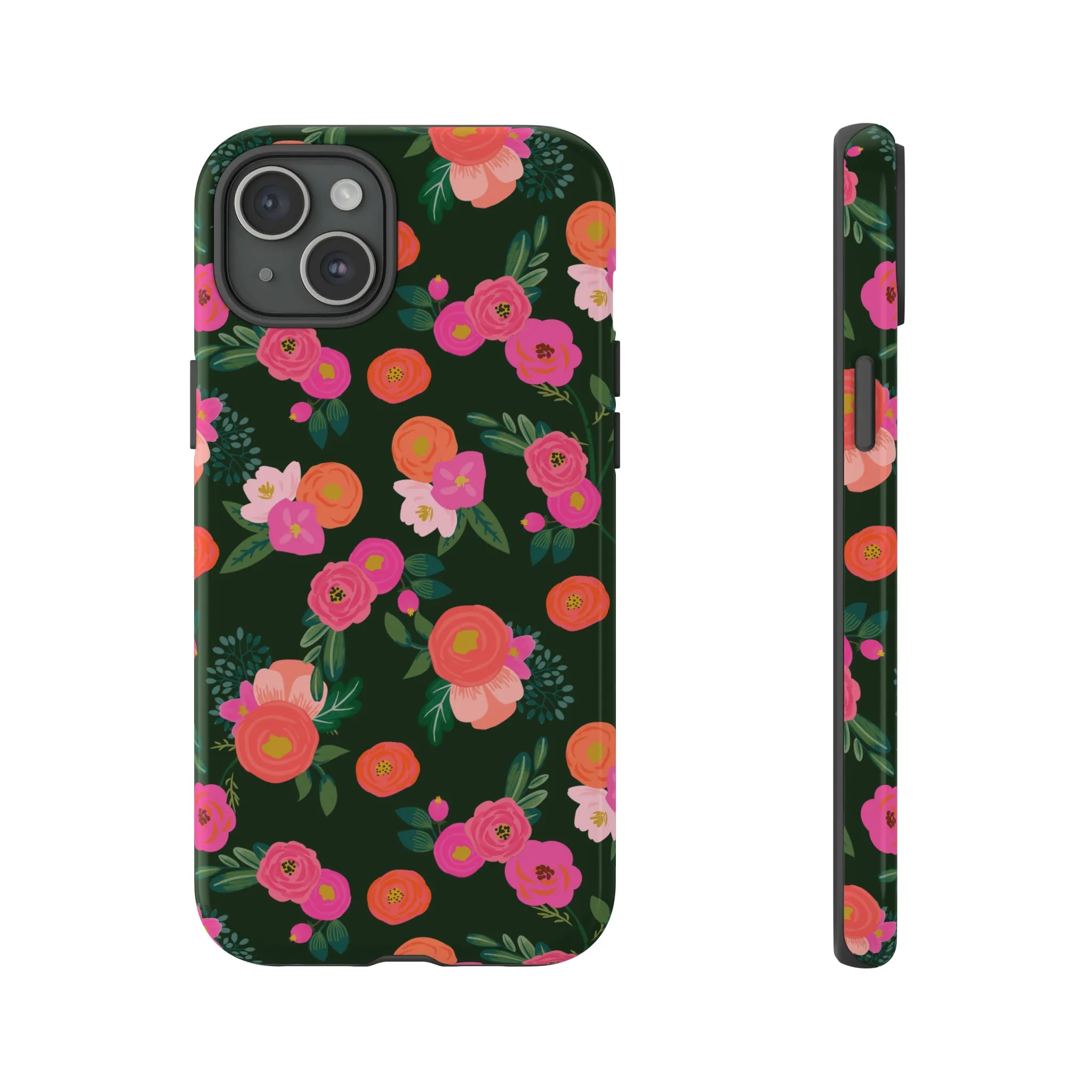 Miss Kit Floral Tough Phone Case