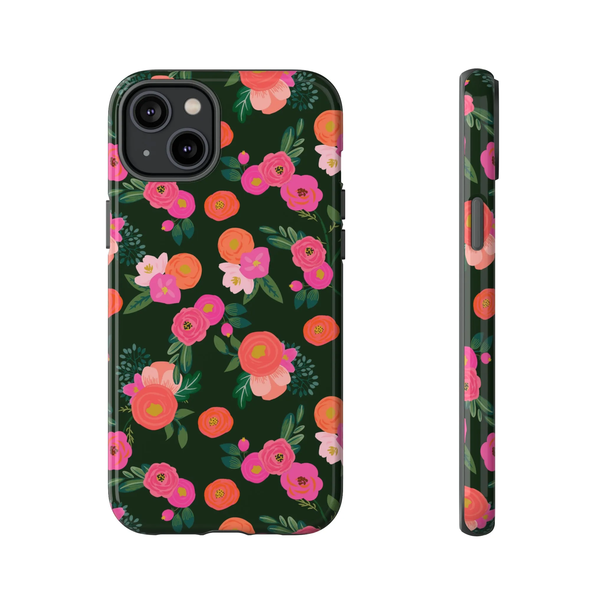 Miss Kit Floral Tough Phone Case