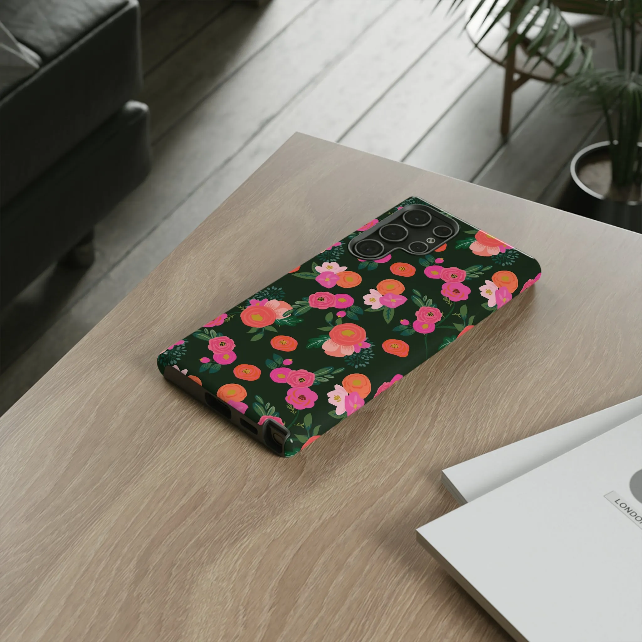 Miss Kit Floral Tough Phone Case