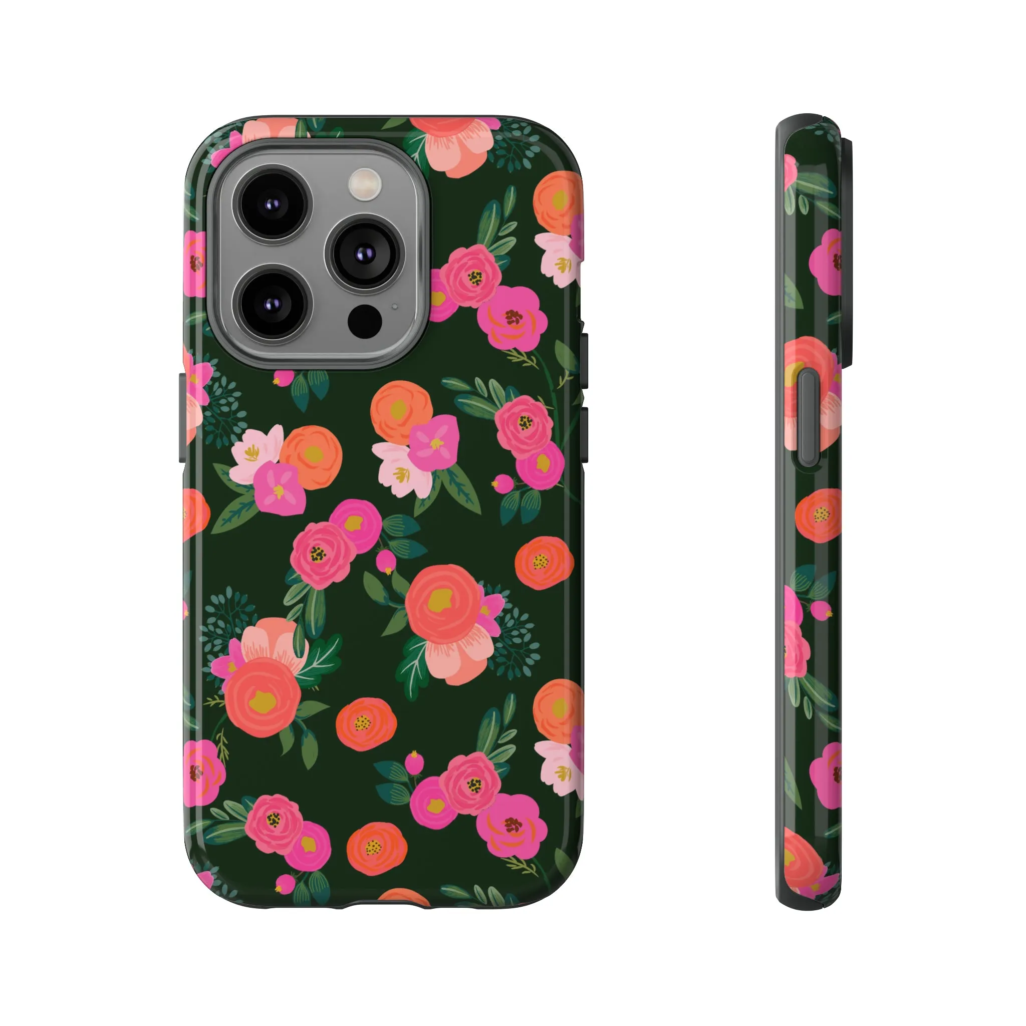 Miss Kit Floral Tough Phone Case