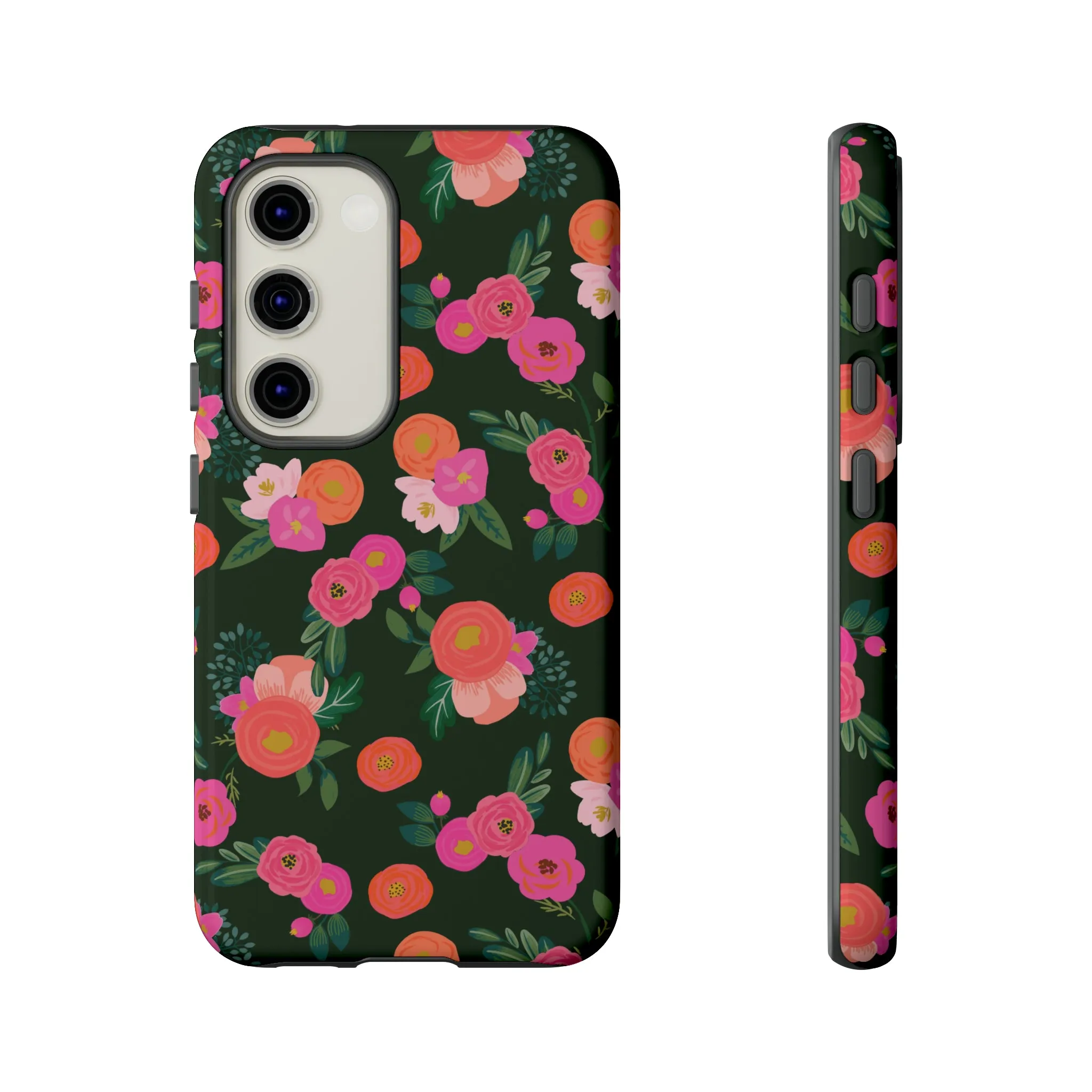 Miss Kit Floral Tough Phone Case