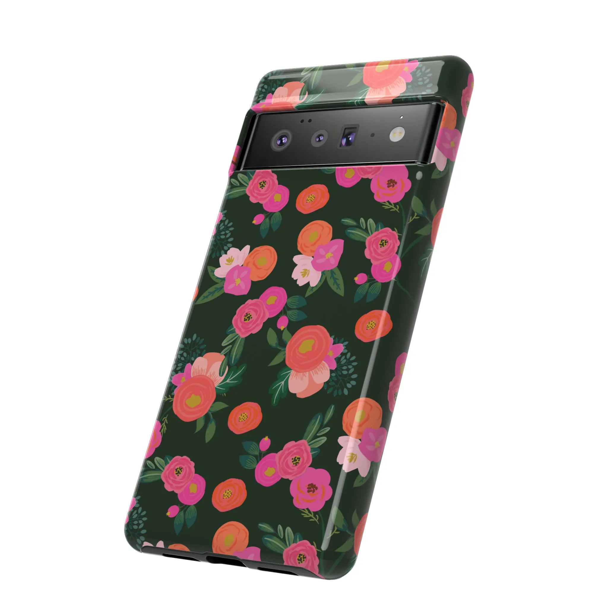 Miss Kit Floral Tough Phone Case