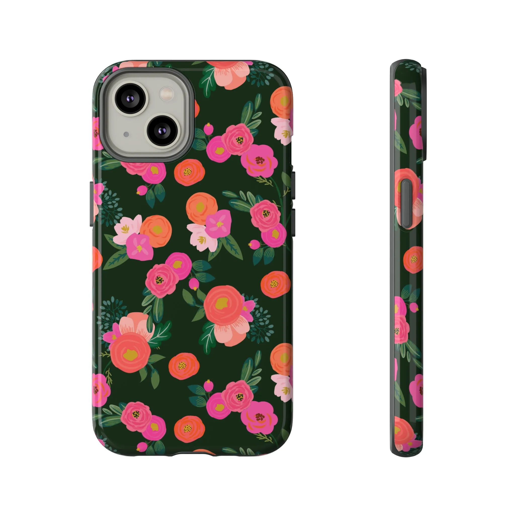 Miss Kit Floral Tough Phone Case