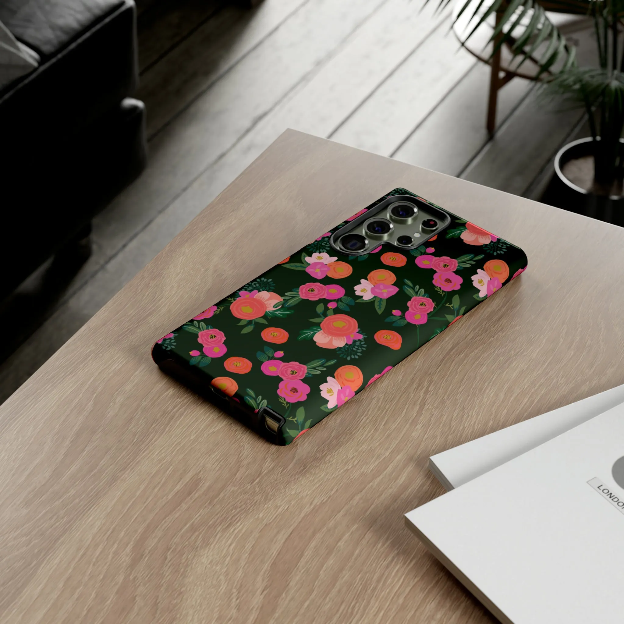 Miss Kit Floral Tough Phone Case