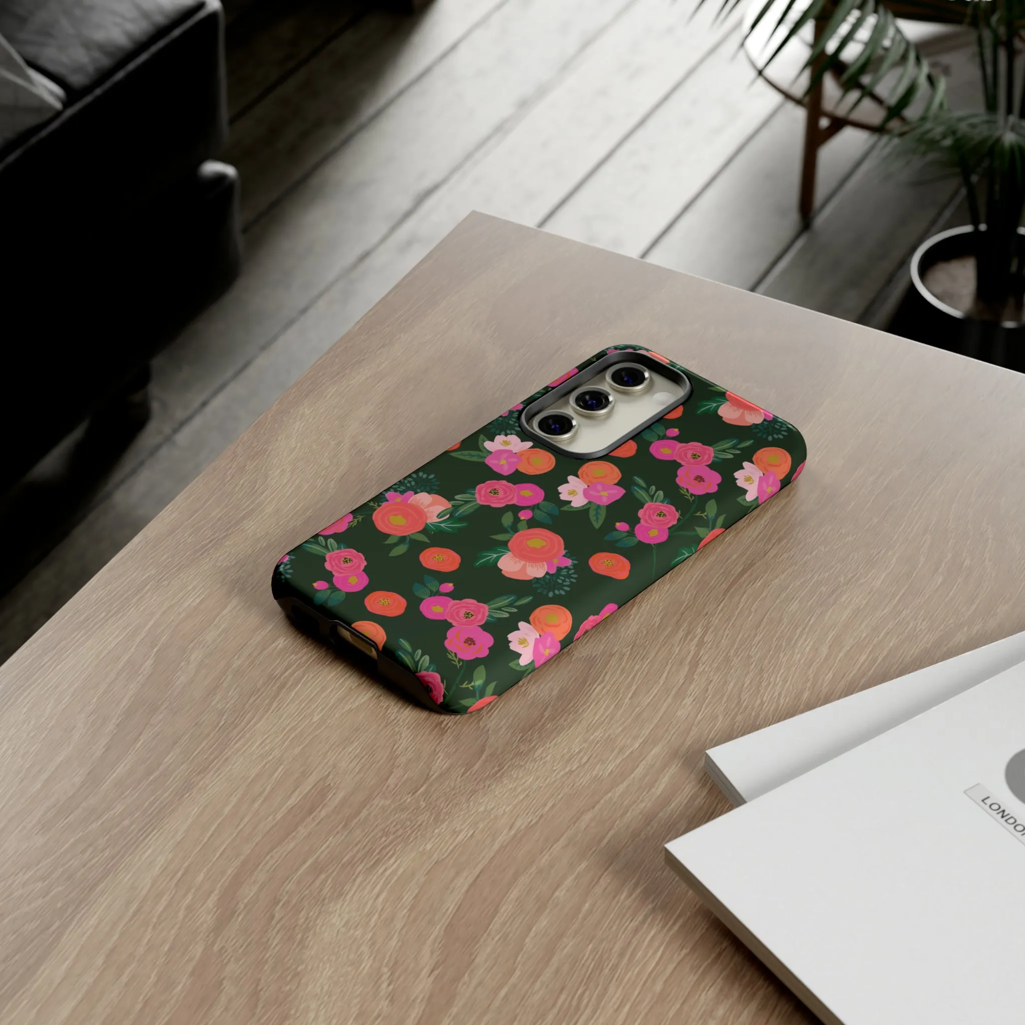 Miss Kit Floral Tough Phone Case