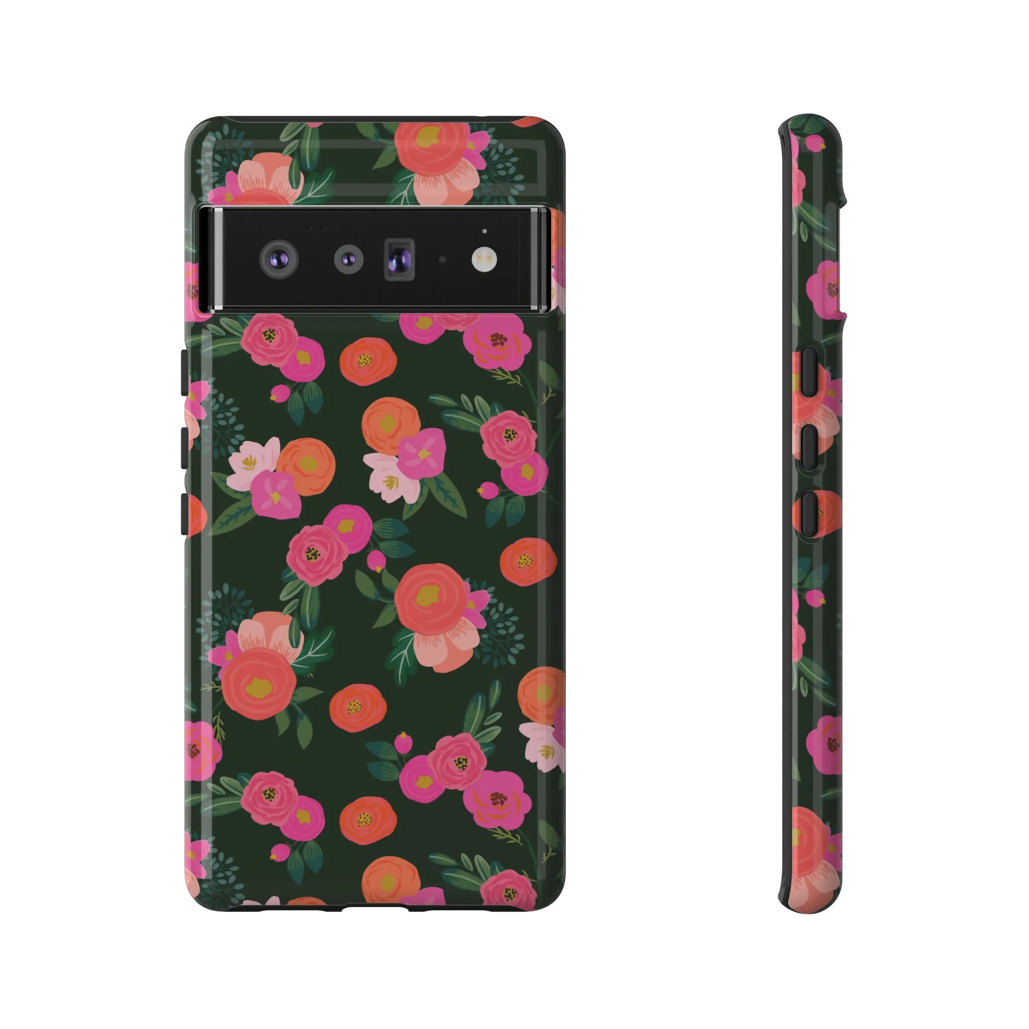 Miss Kit Floral Tough Phone Case