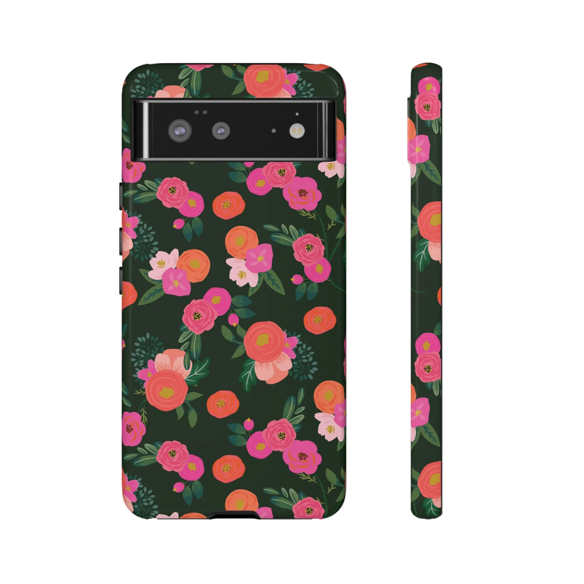 Miss Kit Floral Tough Phone Case