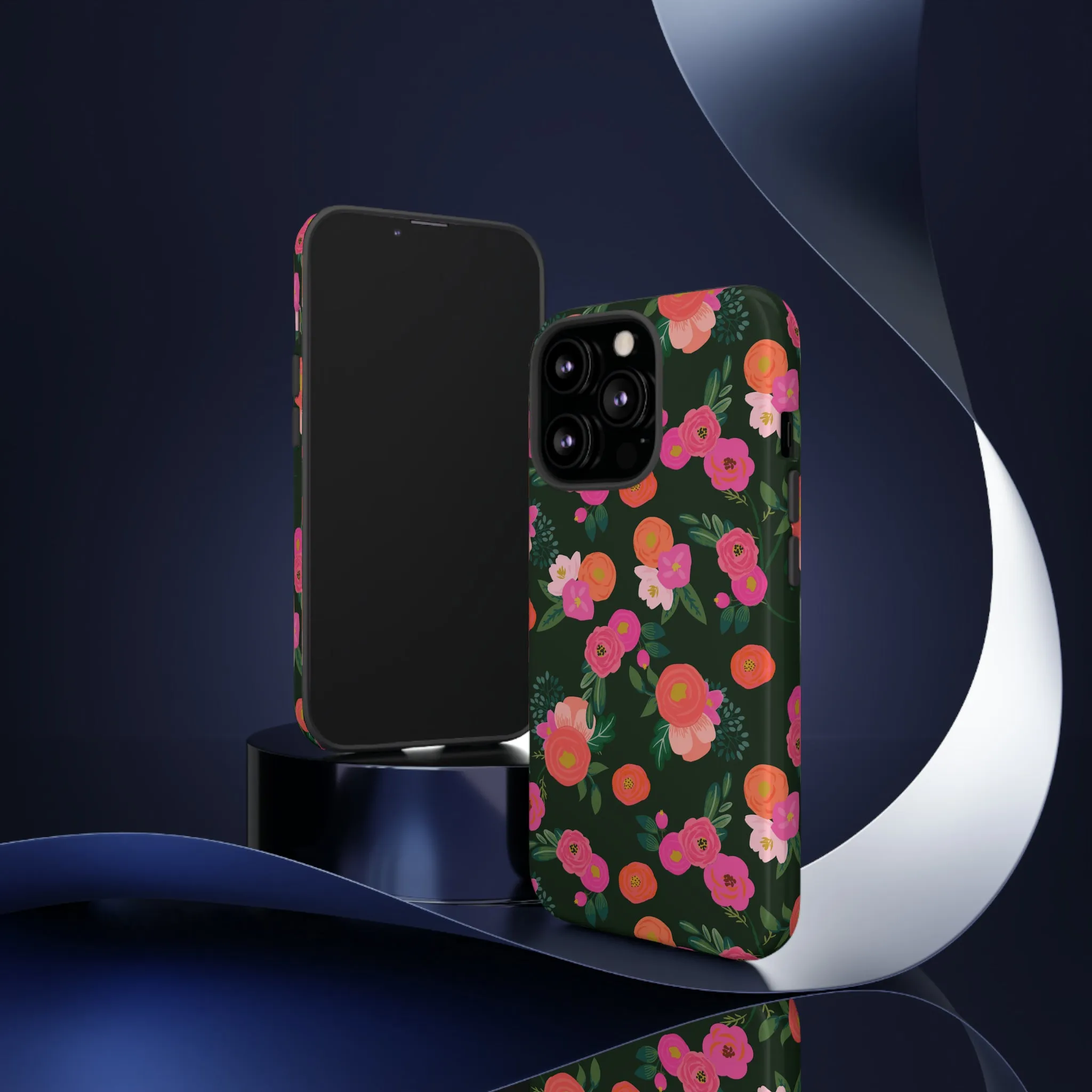 Miss Kit Floral Tough Phone Case