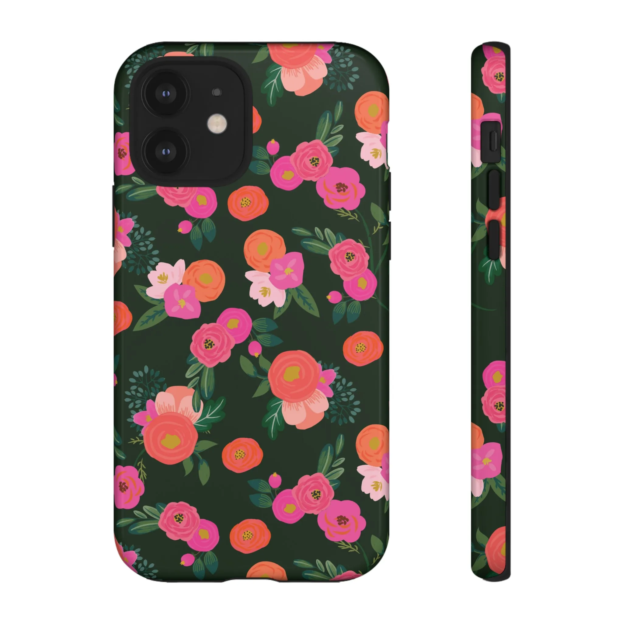 Miss Kit Floral Tough Phone Case