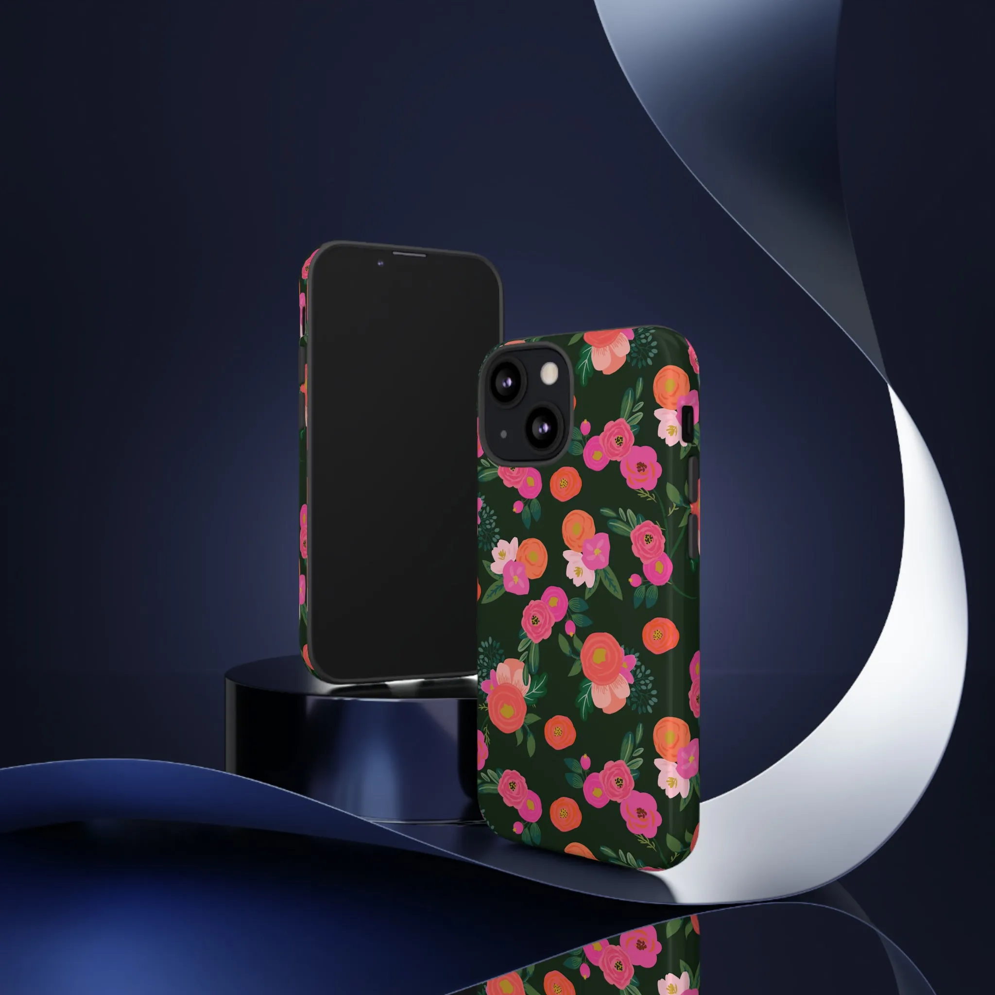 Miss Kit Floral Tough Phone Case