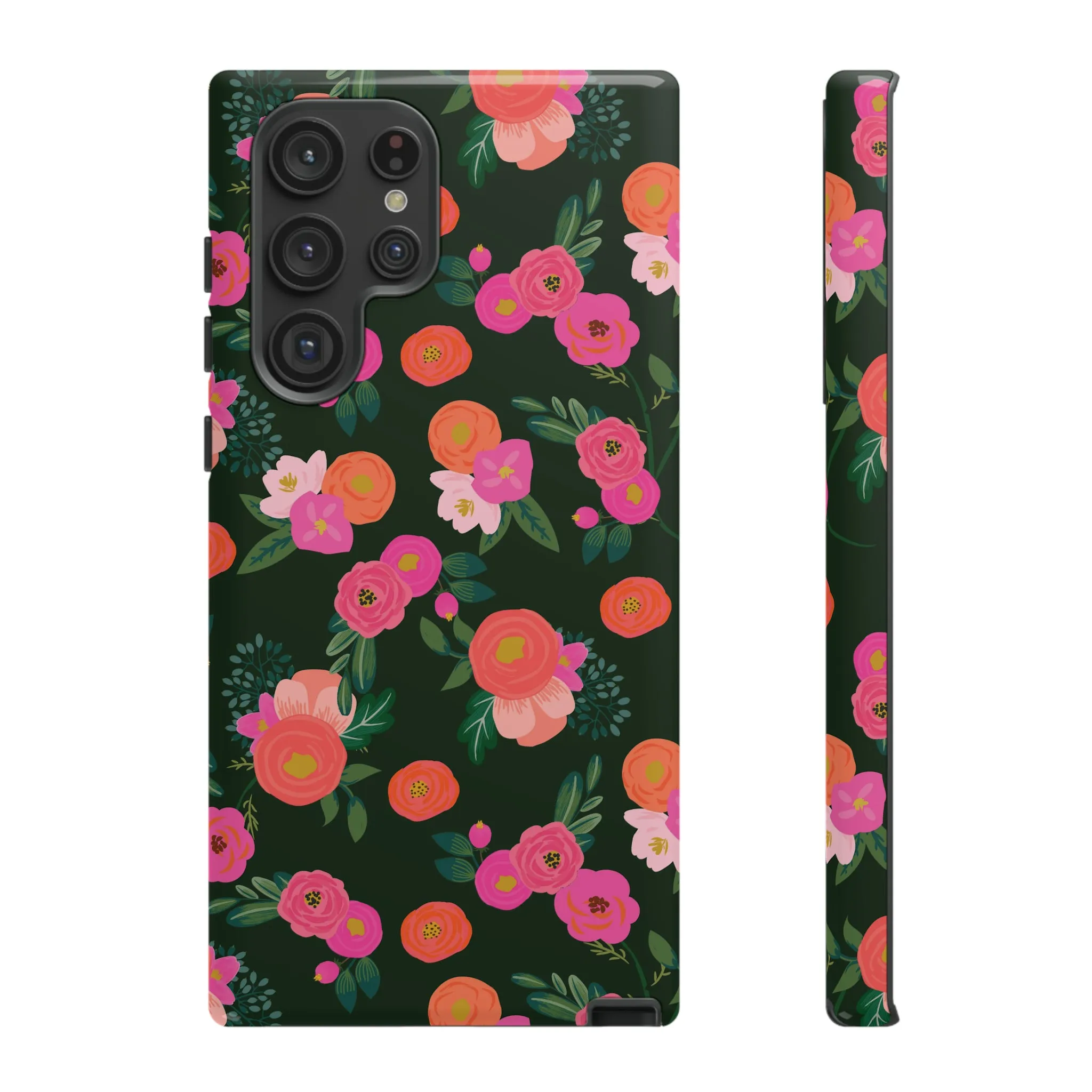 Miss Kit Floral Tough Phone Case