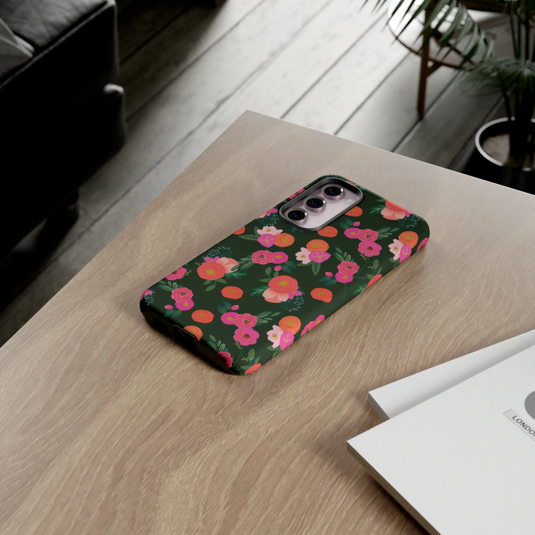 Miss Kit Floral Tough Phone Case