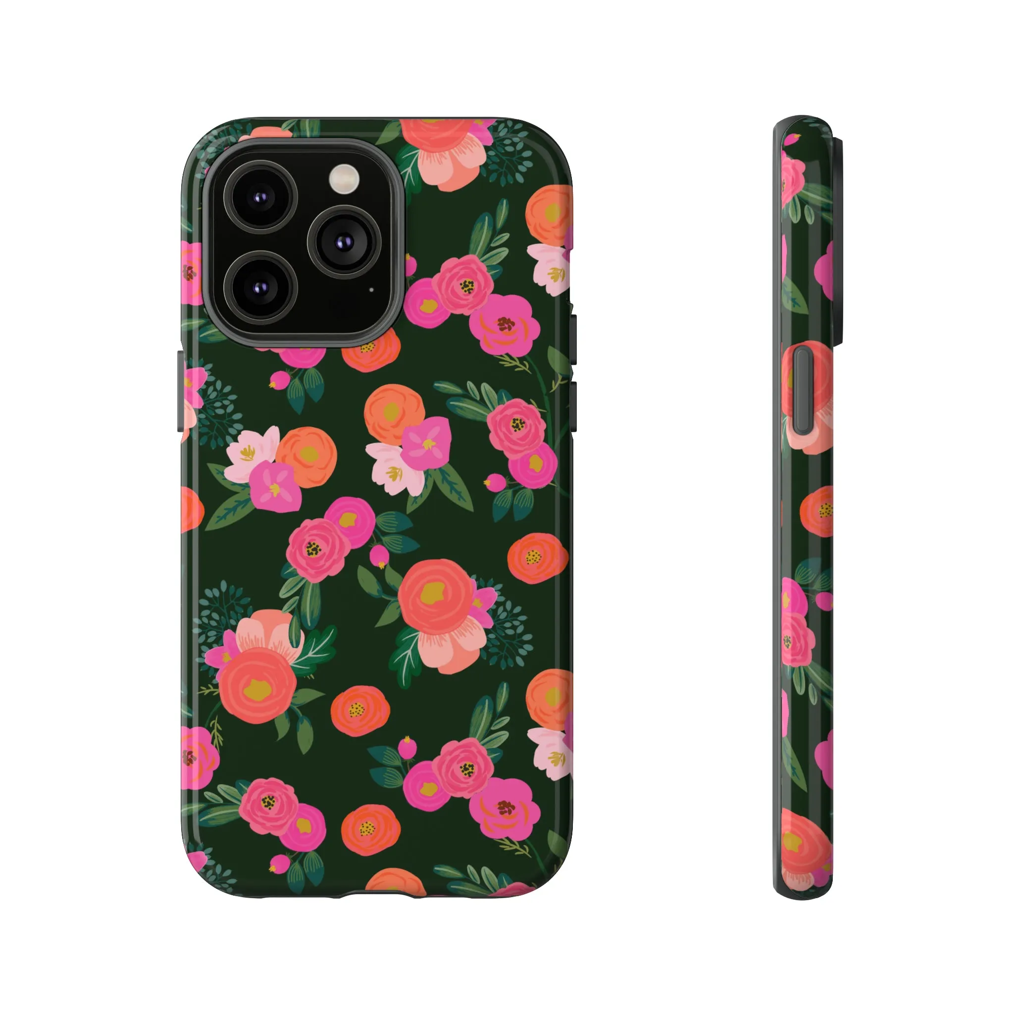 Miss Kit Floral Tough Phone Case