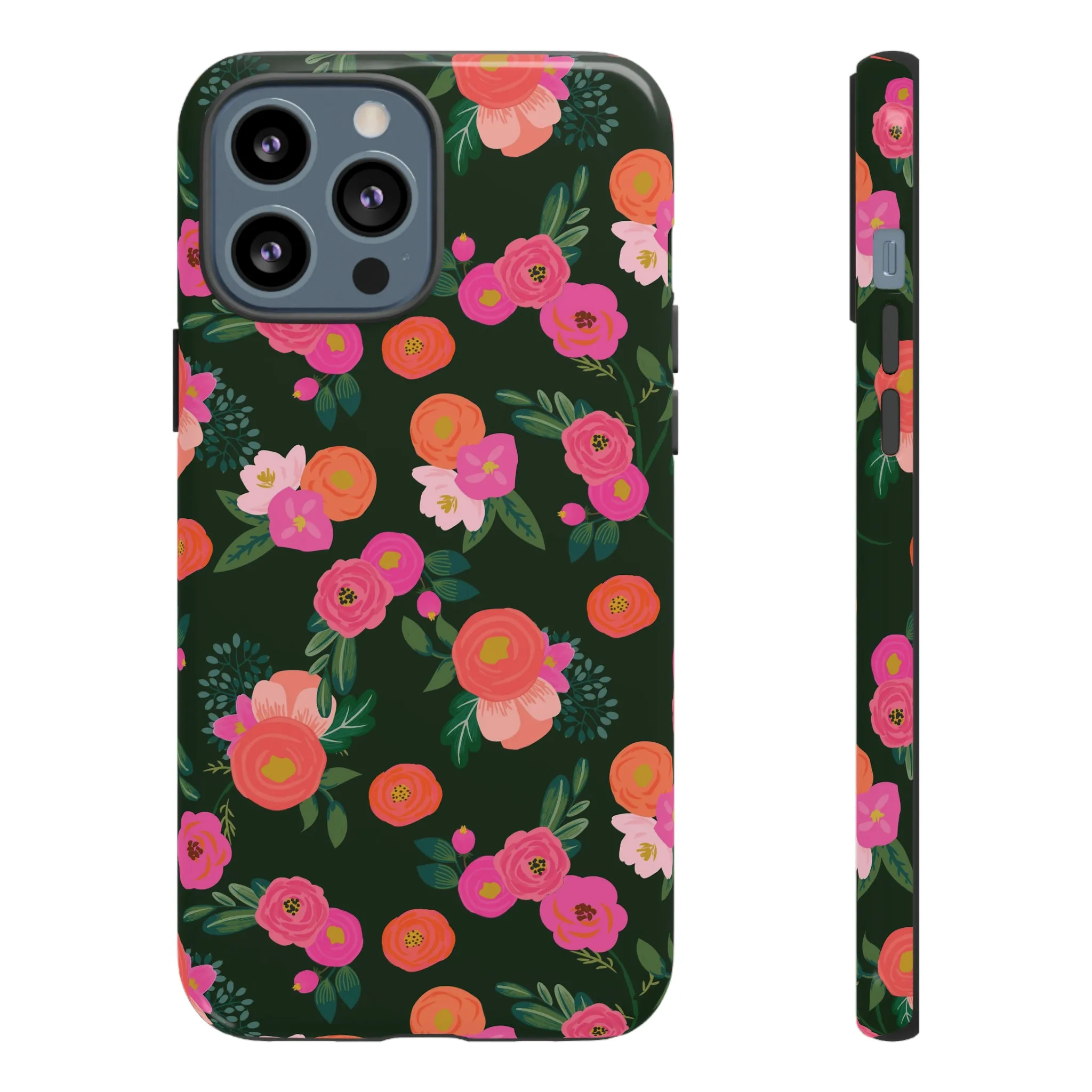 Miss Kit Floral Tough Phone Case