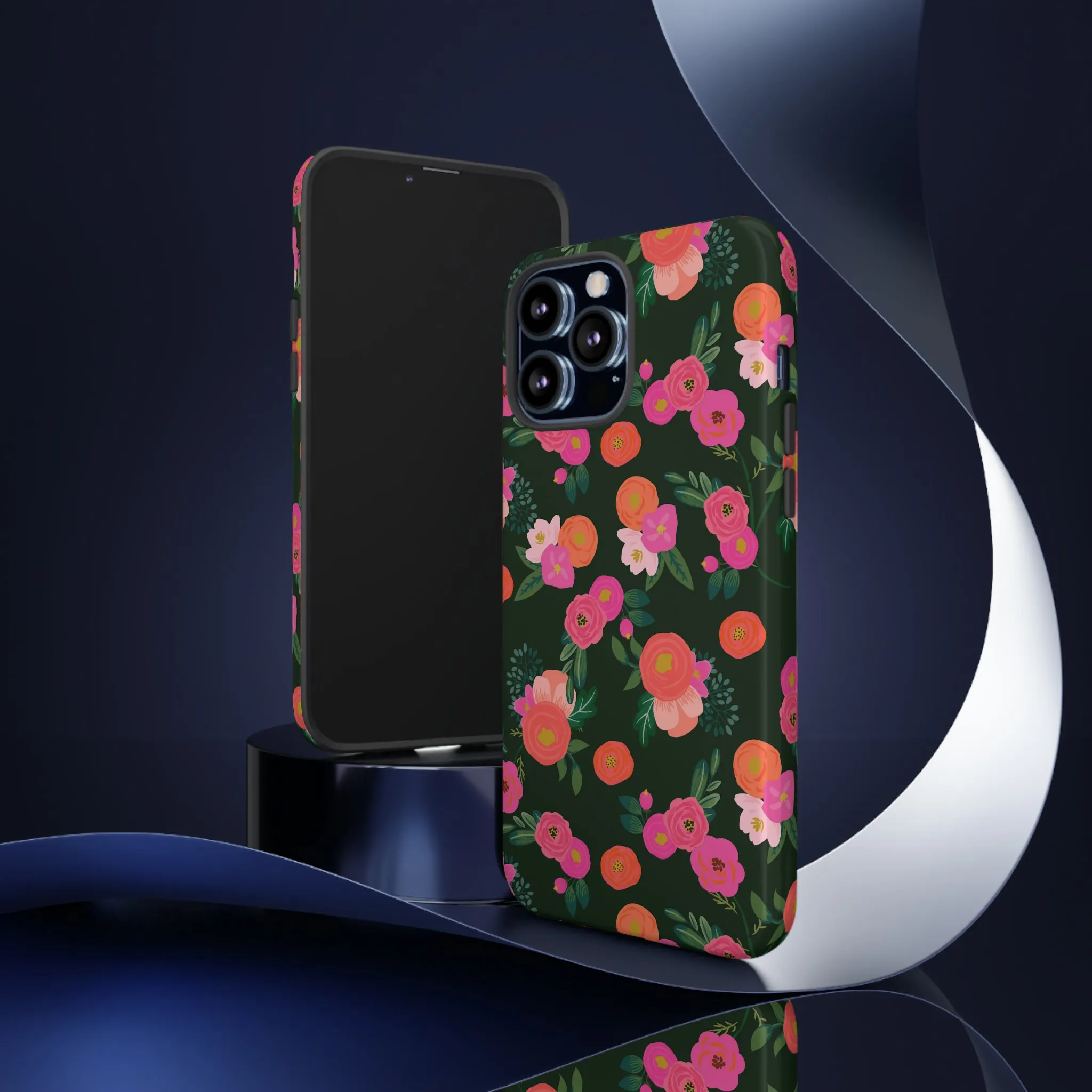 Miss Kit Floral Tough Phone Case