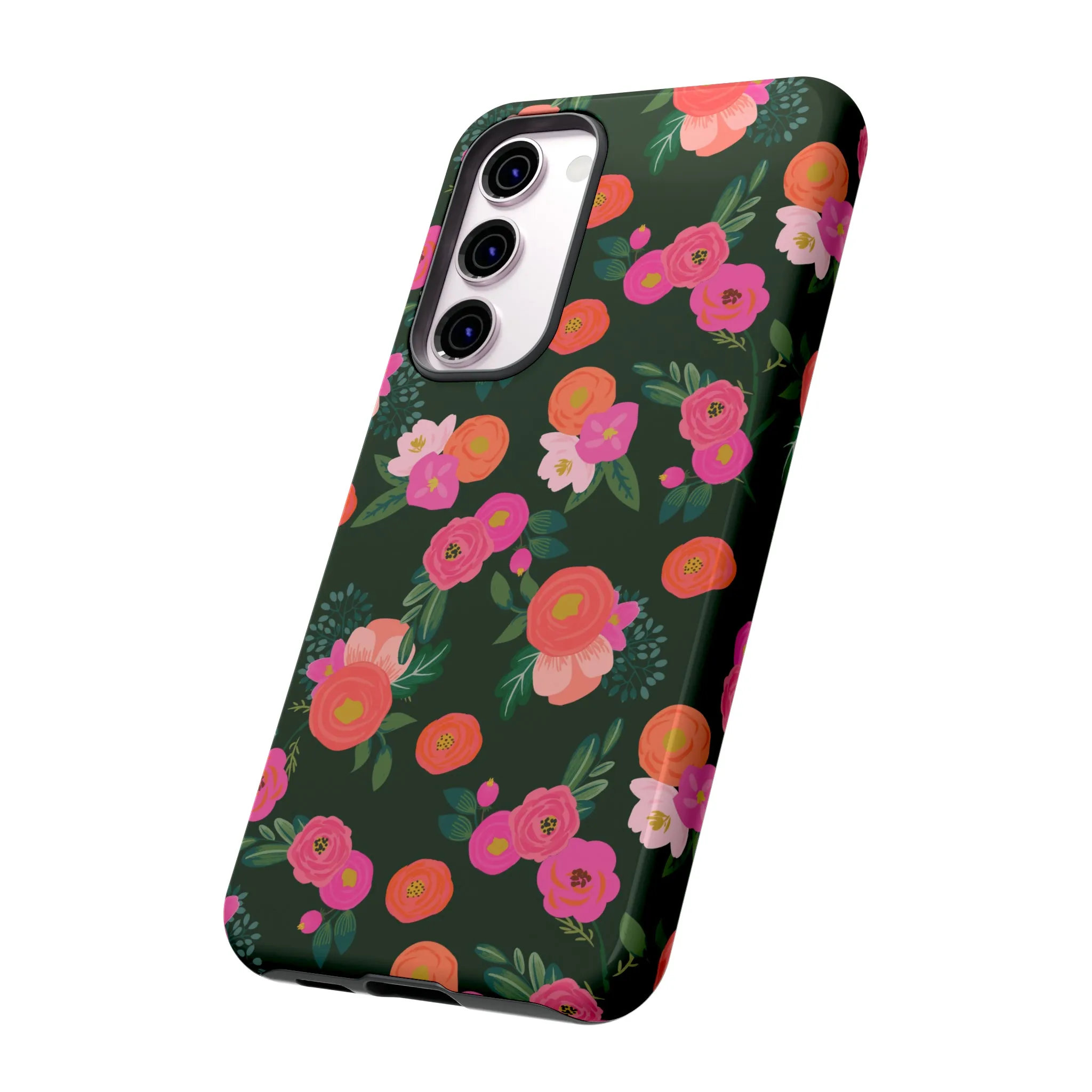 Miss Kit Floral Tough Phone Case