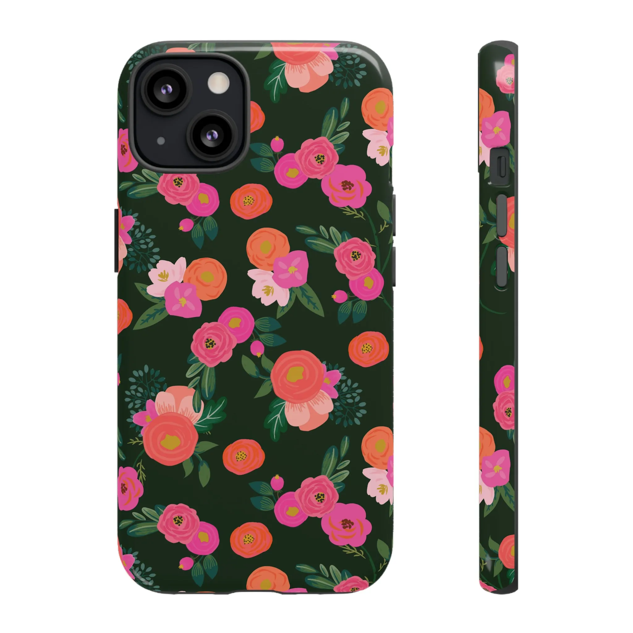 Miss Kit Floral Tough Phone Case