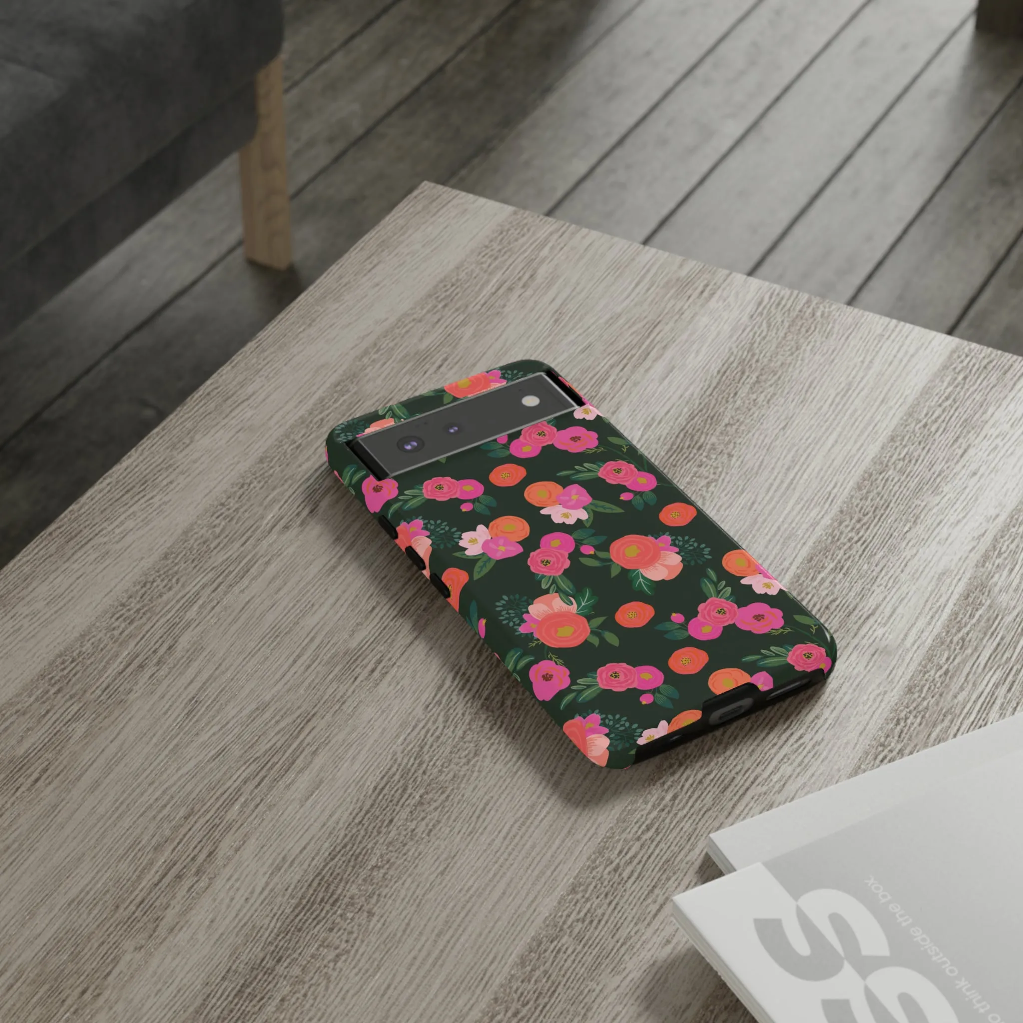 Miss Kit Floral Tough Phone Case