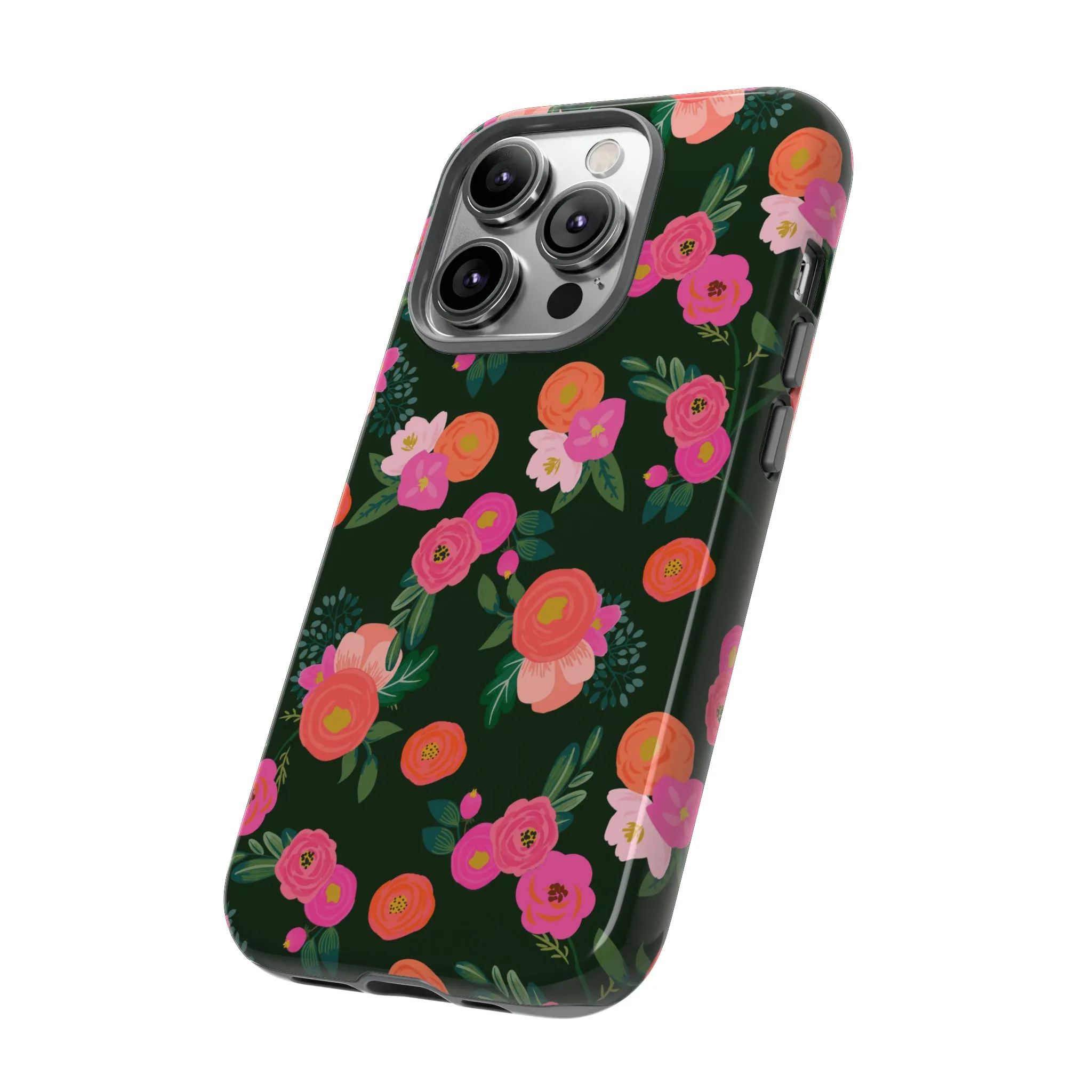 Miss Kit Floral Tough Phone Case