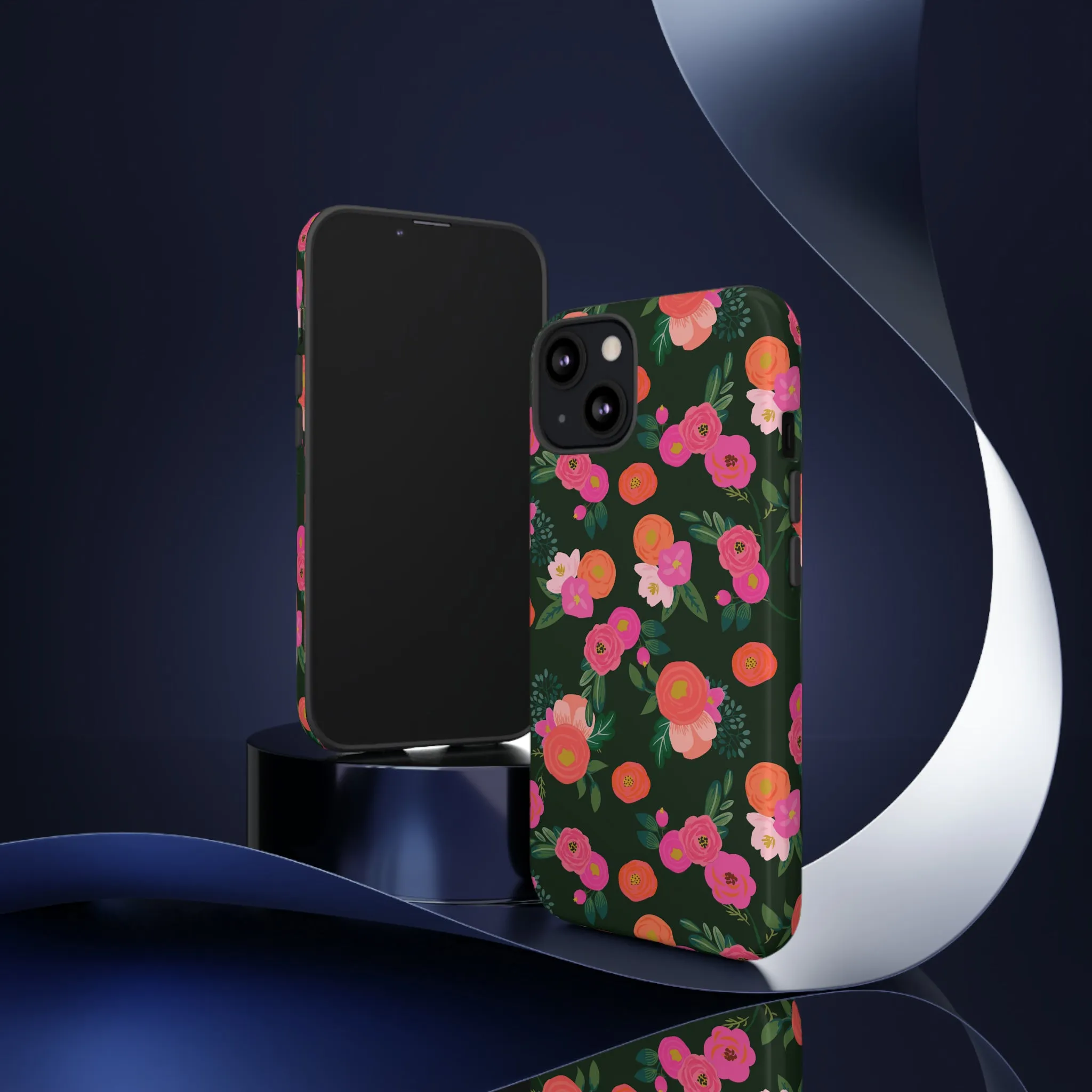 Miss Kit Floral Tough Phone Case