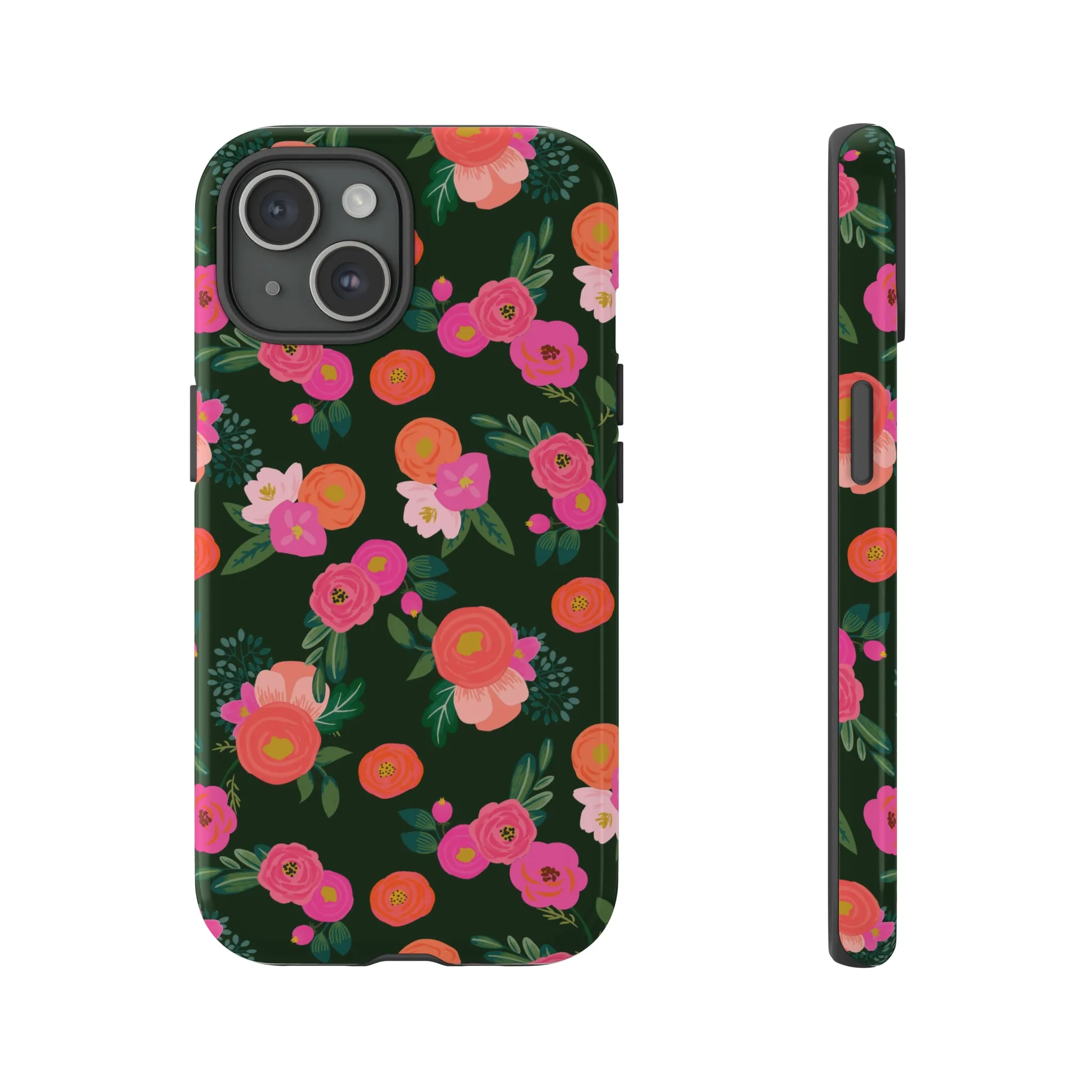 Miss Kit Floral Tough Phone Case