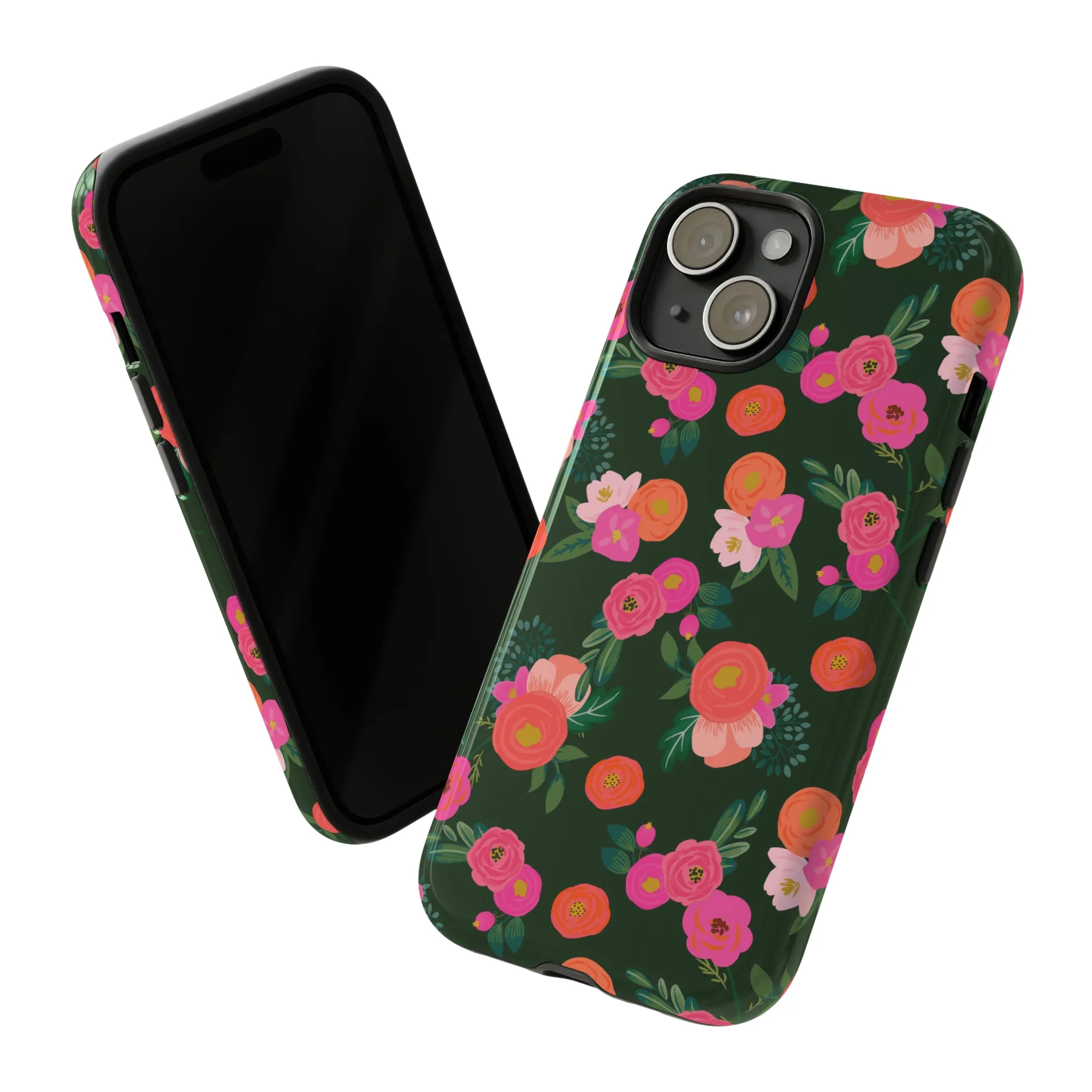 Miss Kit Floral Tough Phone Case