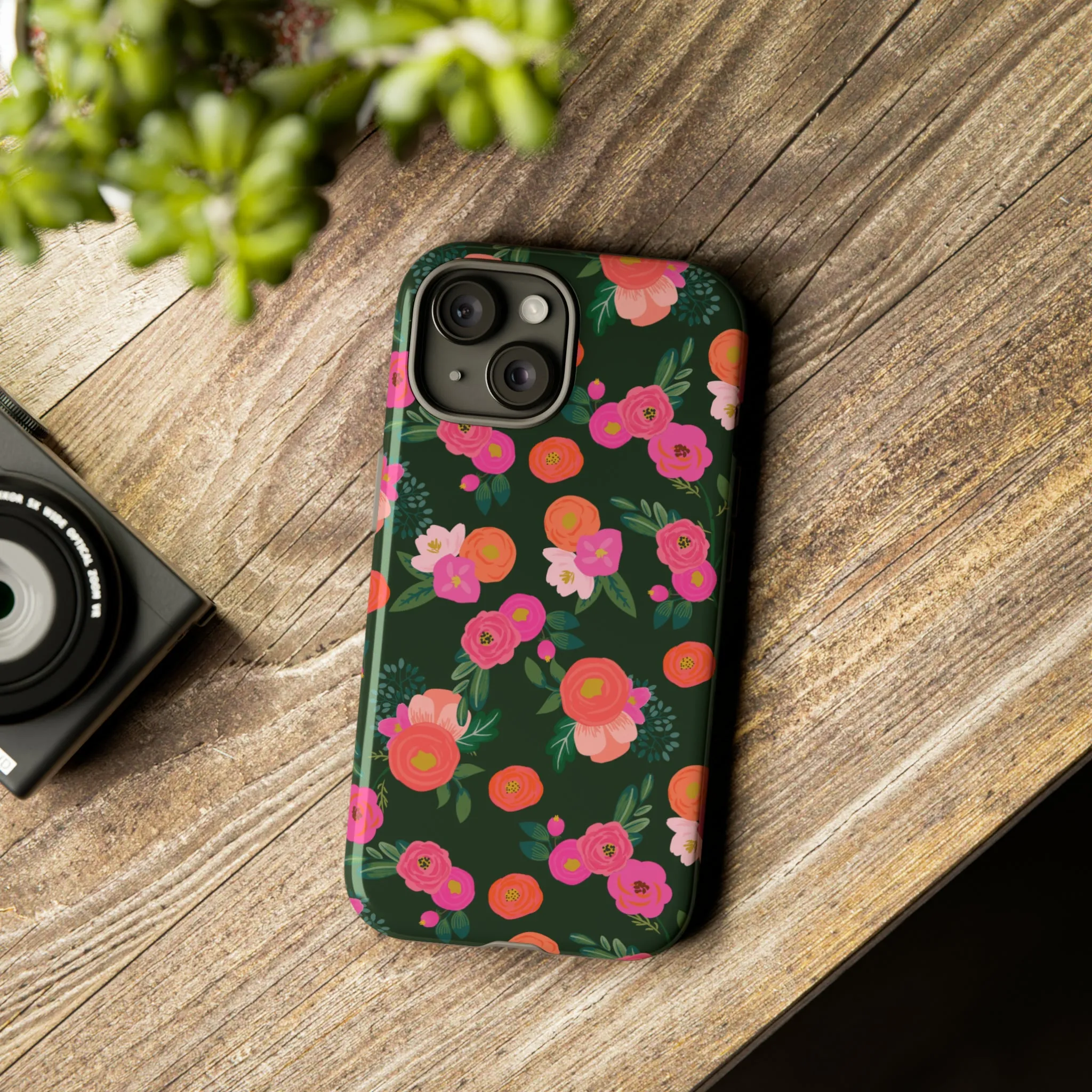 Miss Kit Floral Tough Phone Case