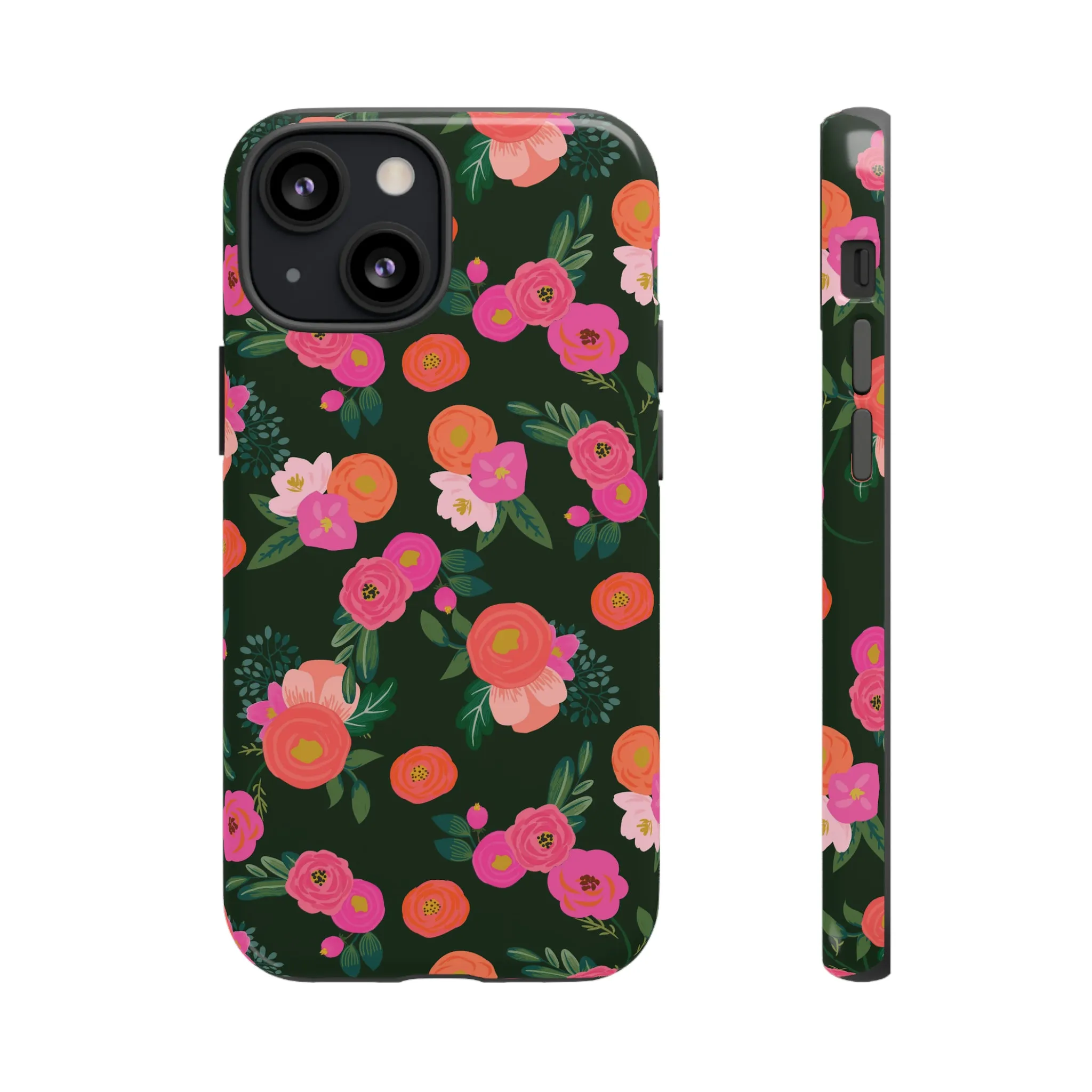 Miss Kit Floral Tough Phone Case