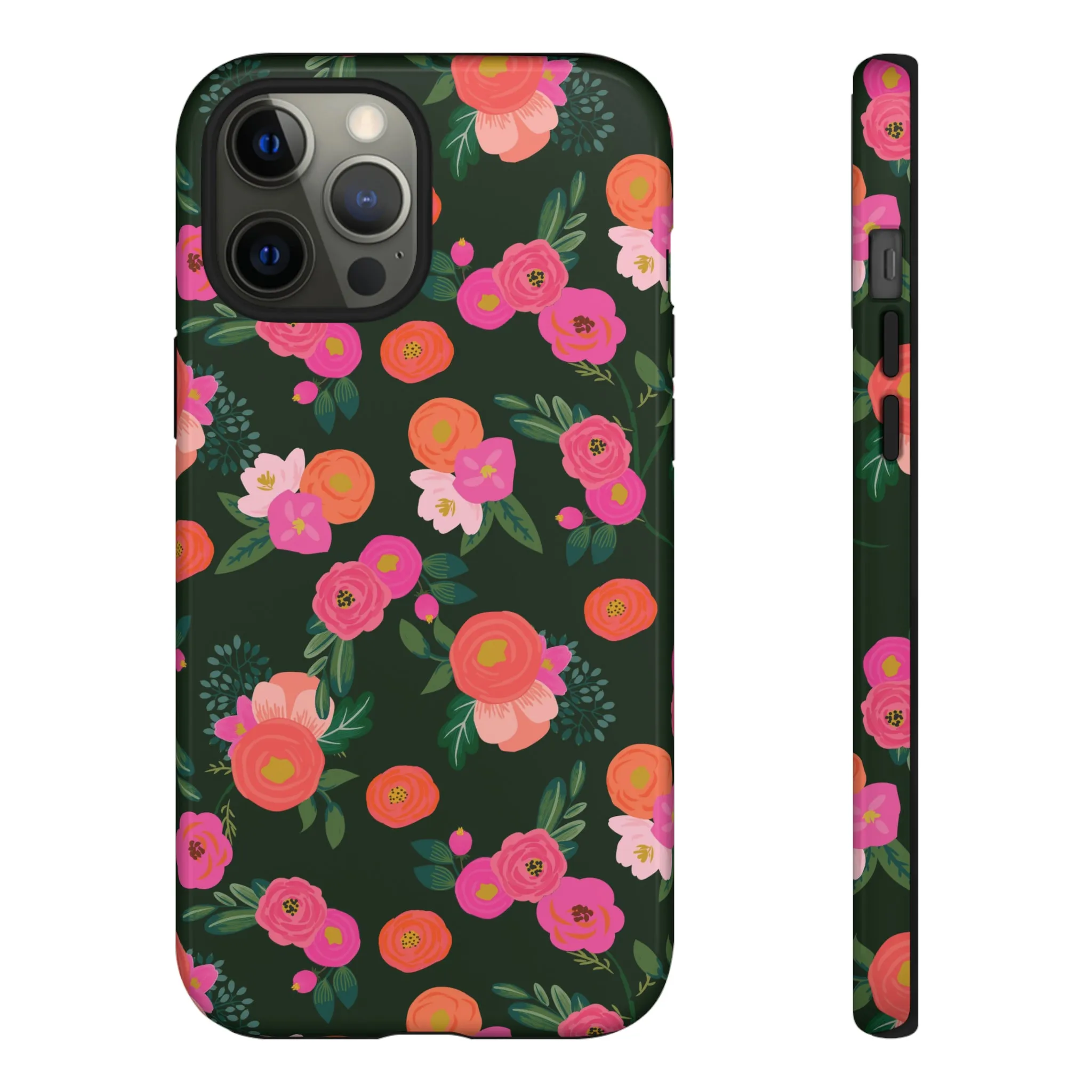 Miss Kit Floral Tough Phone Case