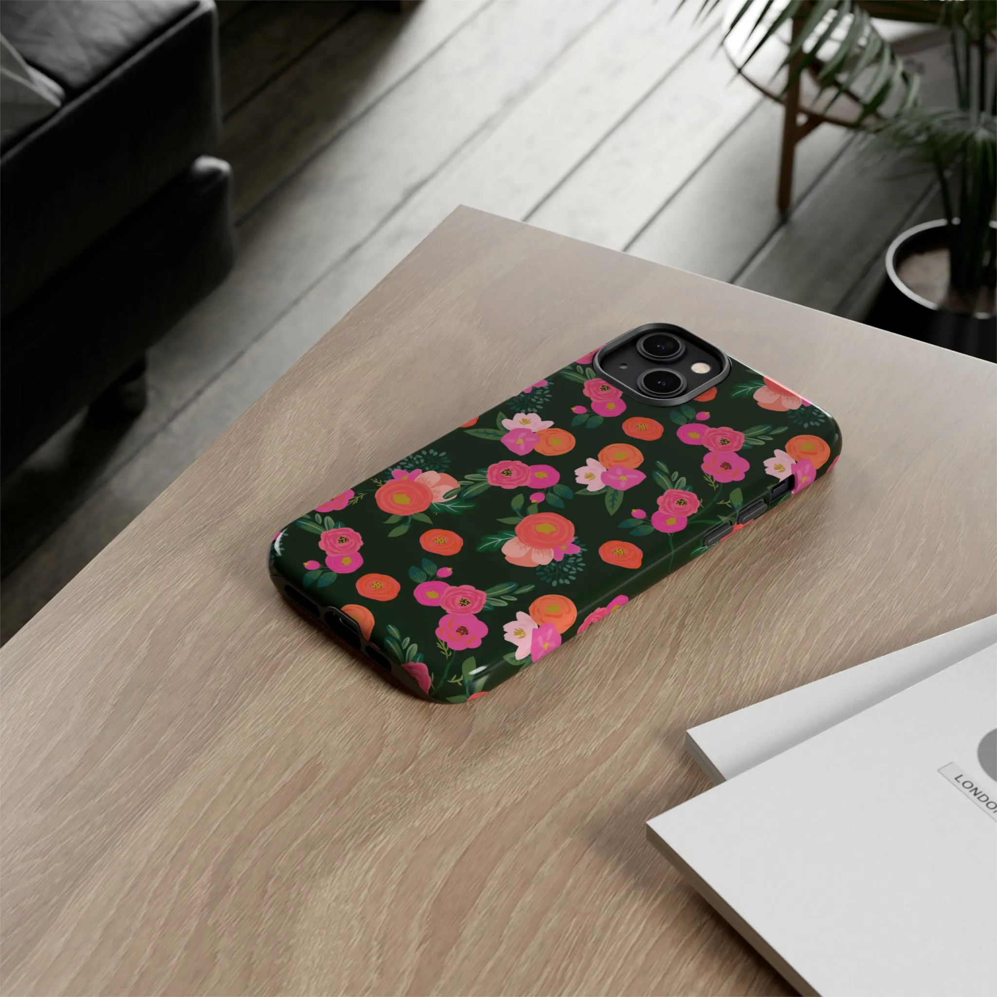 Miss Kit Floral Tough Phone Case