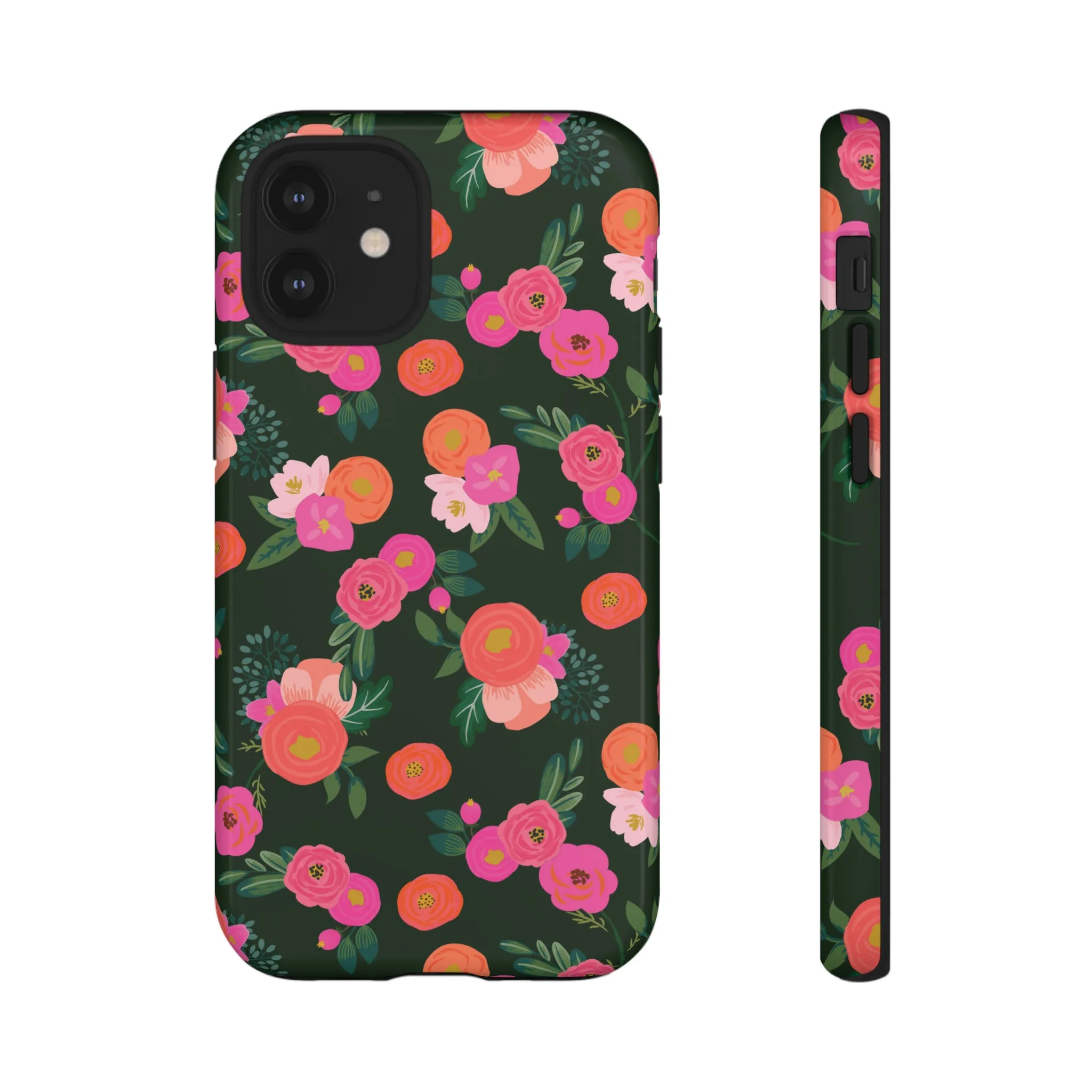 Miss Kit Floral Tough Phone Case