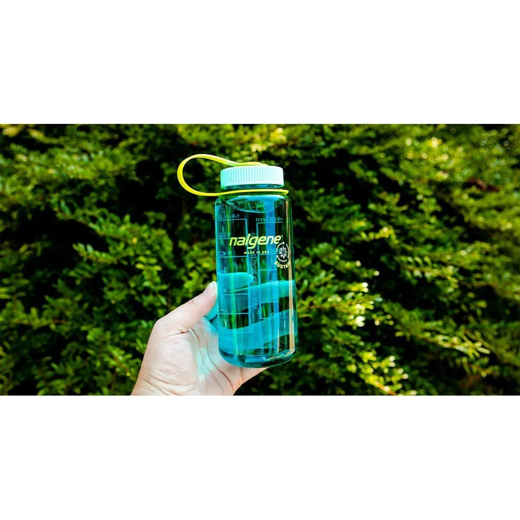 Nalgene Wide Mouth Sustain 32oz 1L Water Bottle - Cerulean