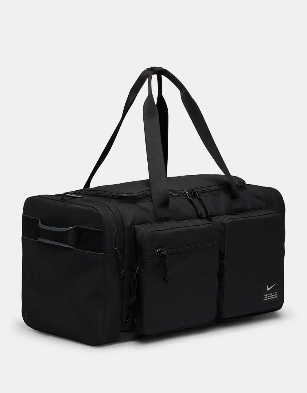 Nike Utility Power Duffel Bag - Black/Black/Enigma Stone