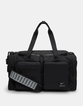 Nike Utility Power Duffel Bag - Black/Black/Enigma Stone