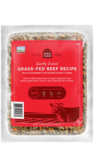 Open Farm Gently Cooked Dog Food: Grass-fed Beef