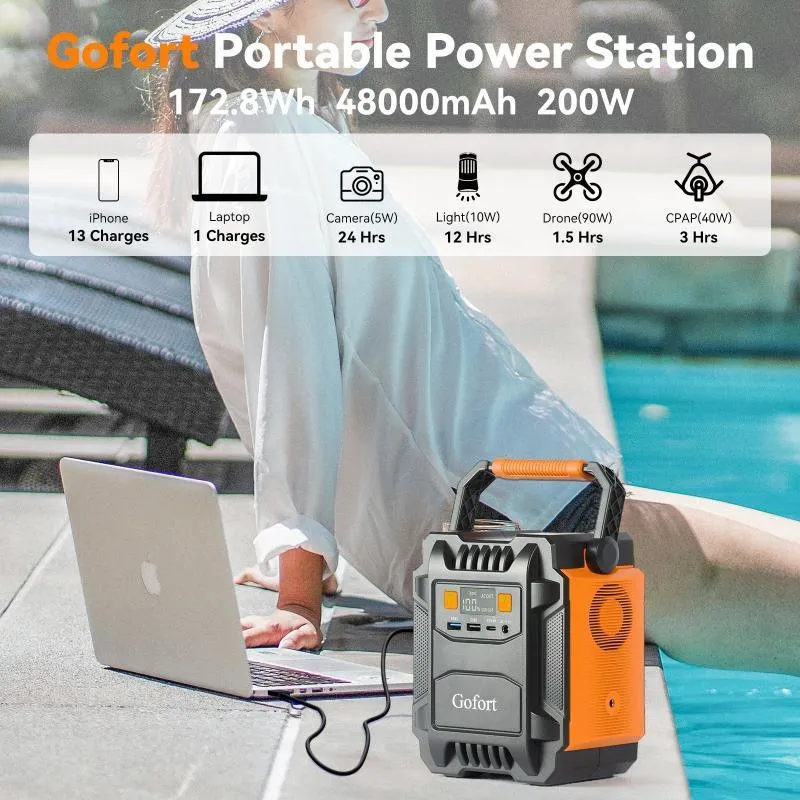 Power Station Power Bank Solar Generator