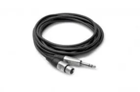 Pro Mic Cable, XLR 3 Pin Female to 1/4" TRS, 10 foot