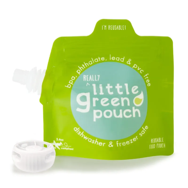 Reusable 3.4oz Food Pouch - 6 pack