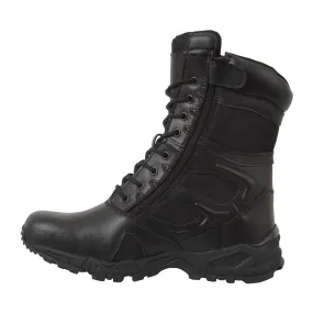 Rothco Forced Entry Deployment Boot With Side Zipper   8 Inch