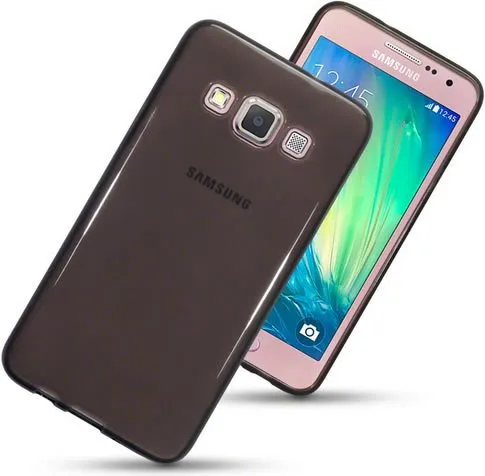 Samsung Galaxy A3 2015 A300 Gel Cover - Black