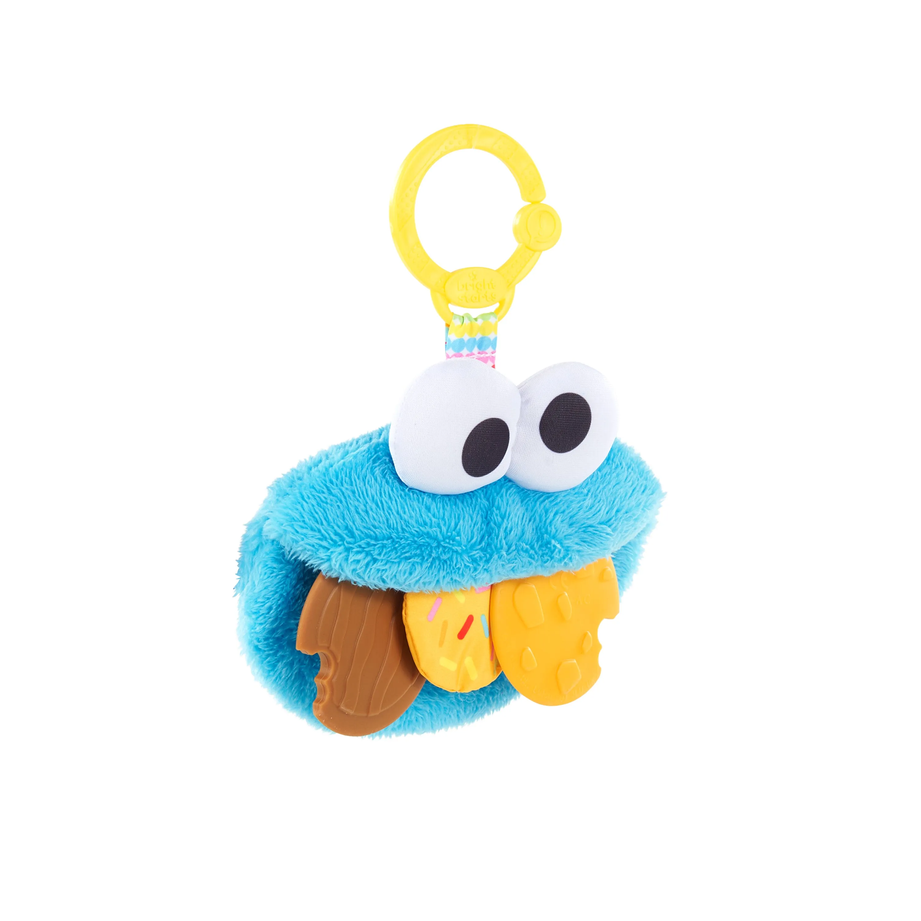 Sesame Street Cookie Mania Teether On-the-Go Take-Along Toy