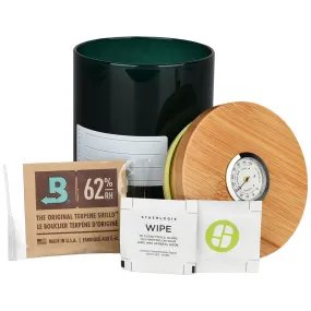 Stashlogix Bamboo SmartJar