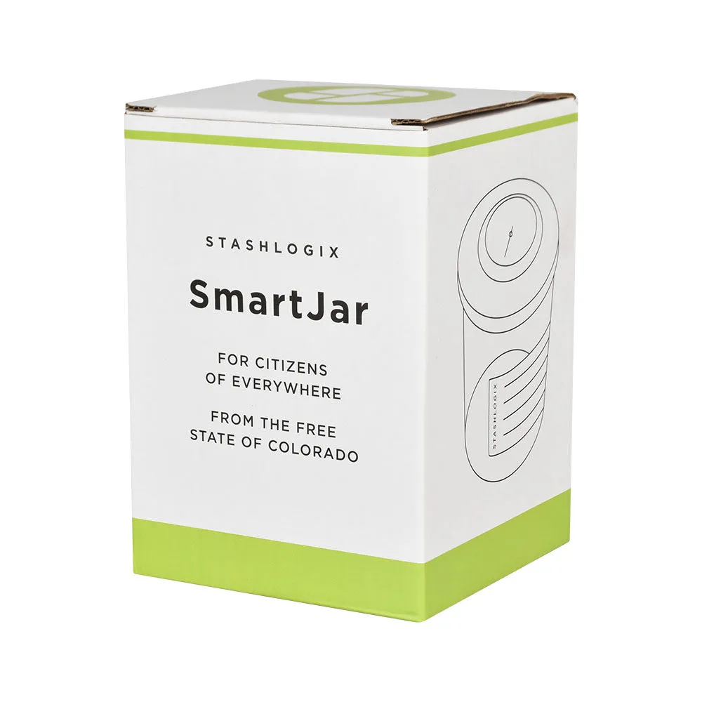 Stashlogix Bamboo SmartJar