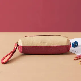 Stylish Red Biege Wristlet Perfect For Women & Girls