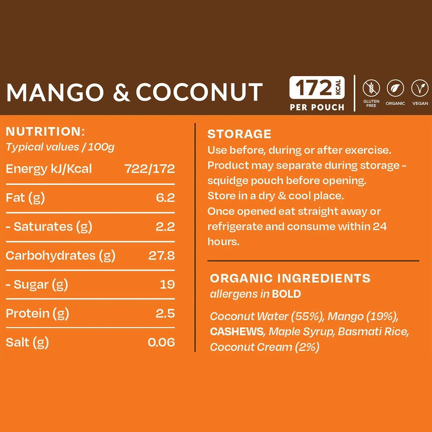 Supernatural Fuel Mango & Coconut