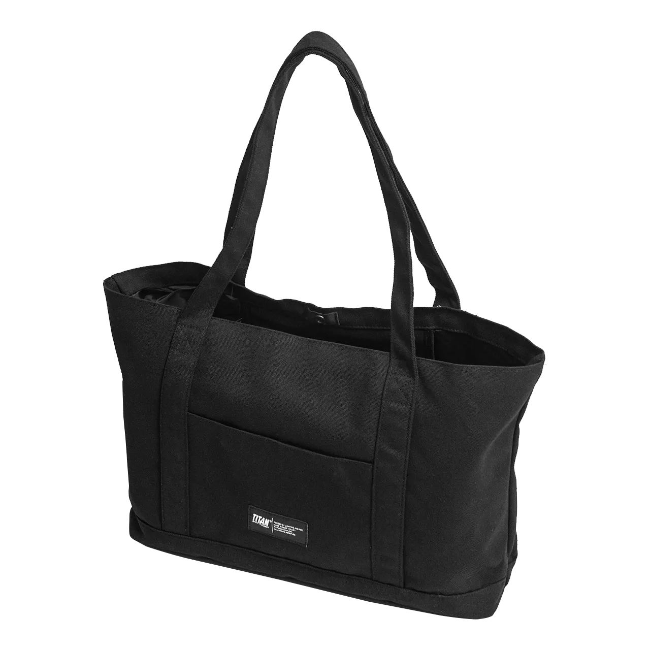 Titan Fist Logo Tote Bag - Monotone Black